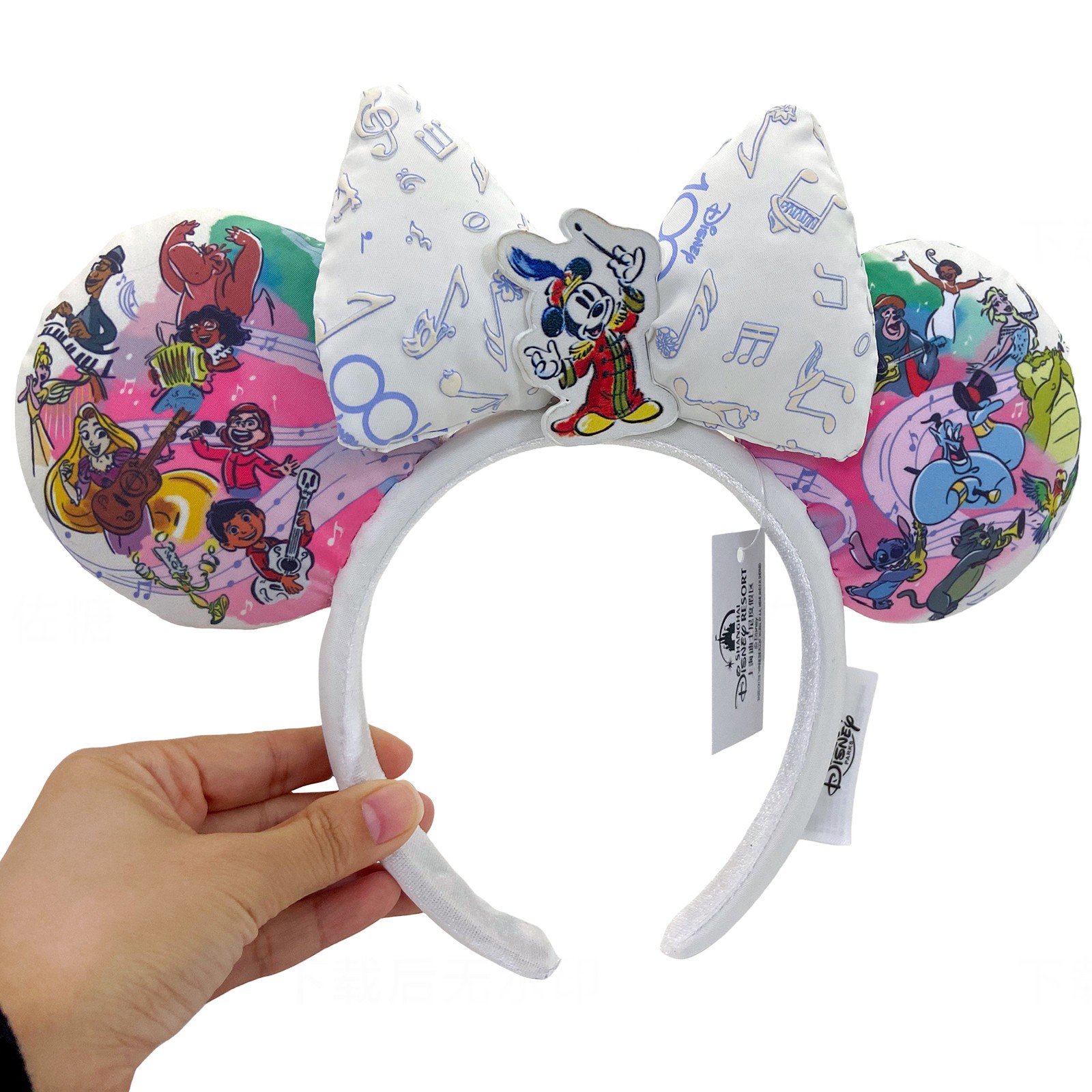 Disney’s Headband Music Mickey & Friends Ears Special Moments 100 Years US Stock