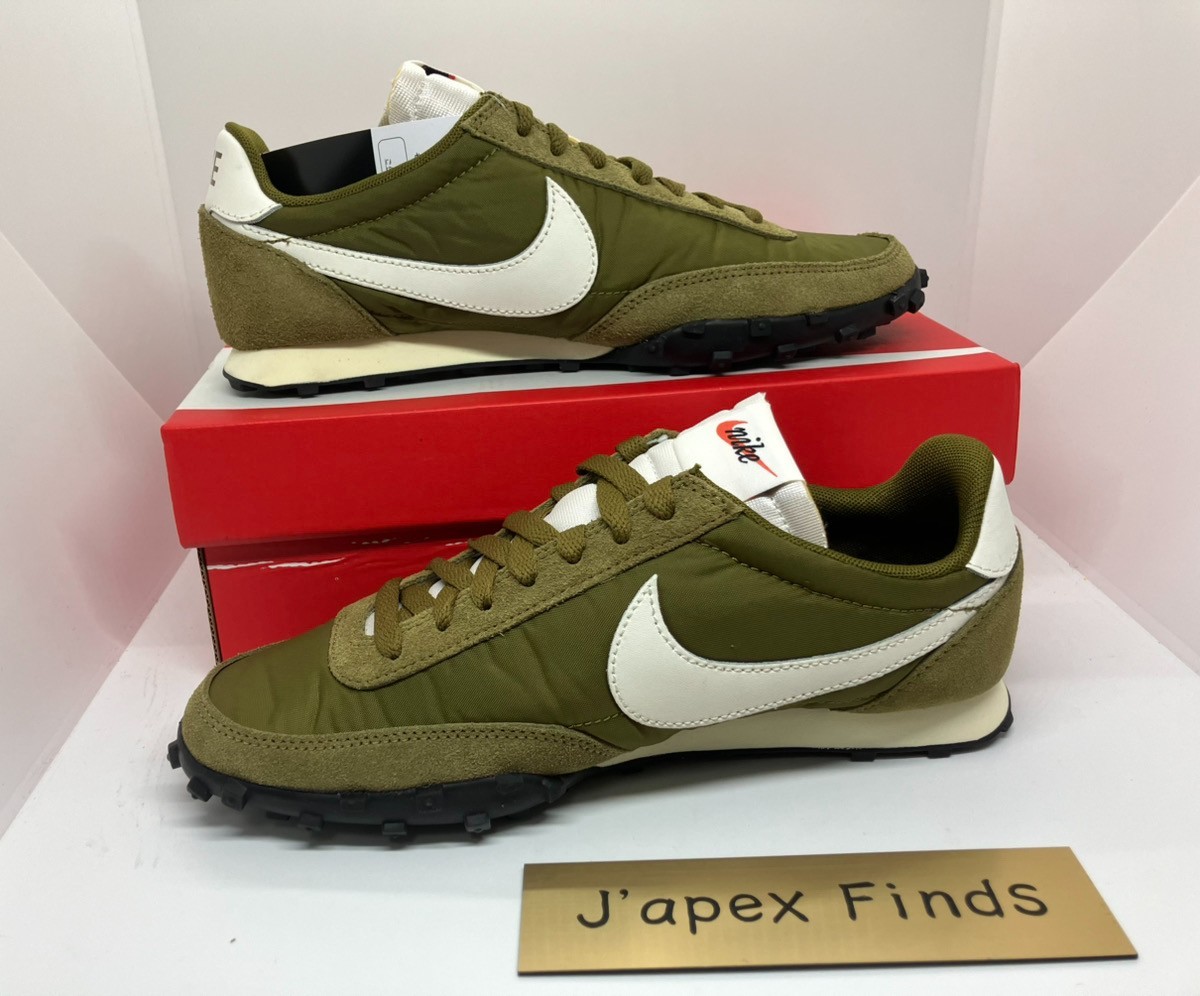 Nike Waffle Racer IM8658-300 Olive Flak Sail-Coconut Milk Men’s Size