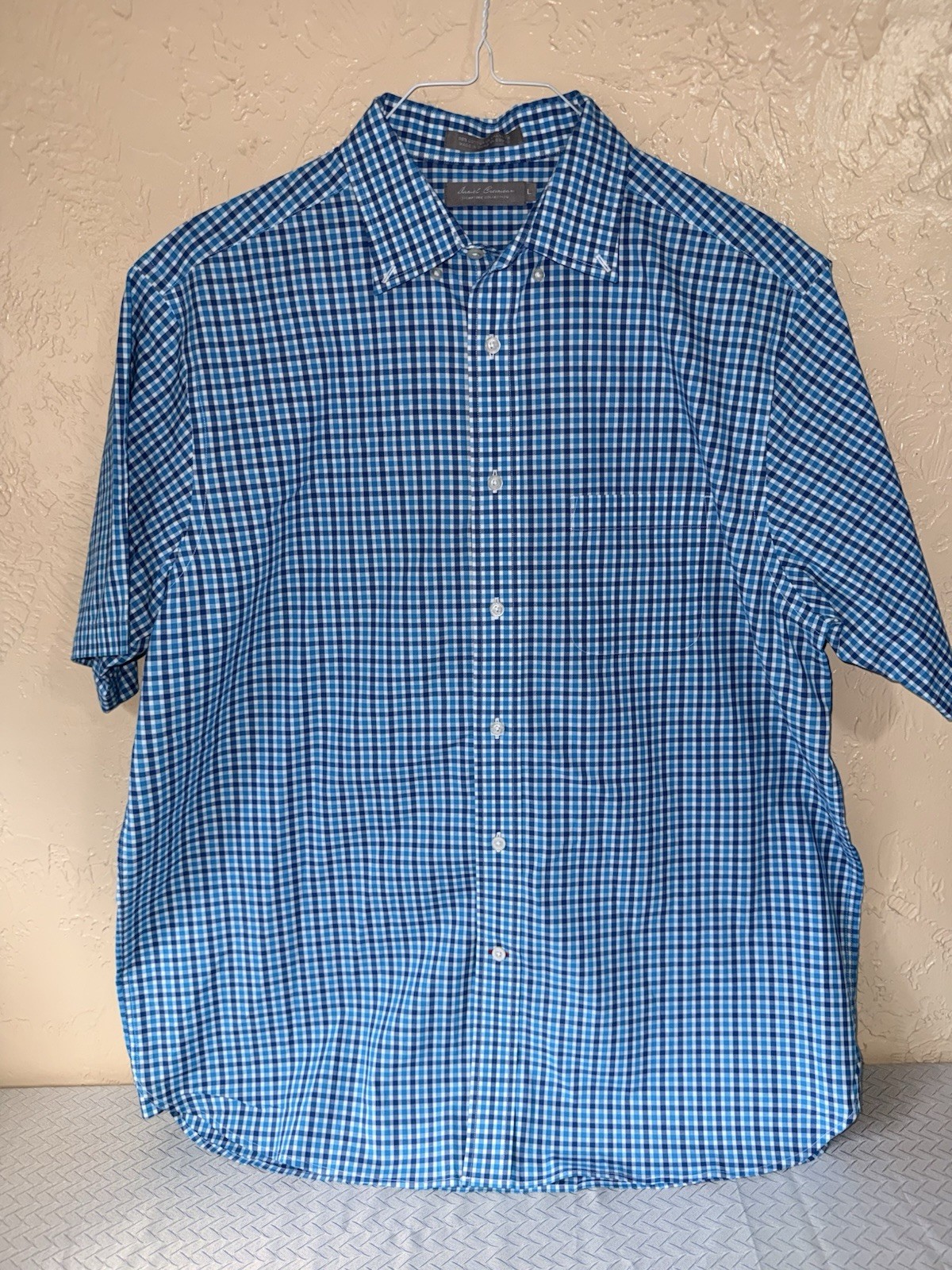 Daniel Cremieux Blue Men’s Button Up Shirt- Size Large