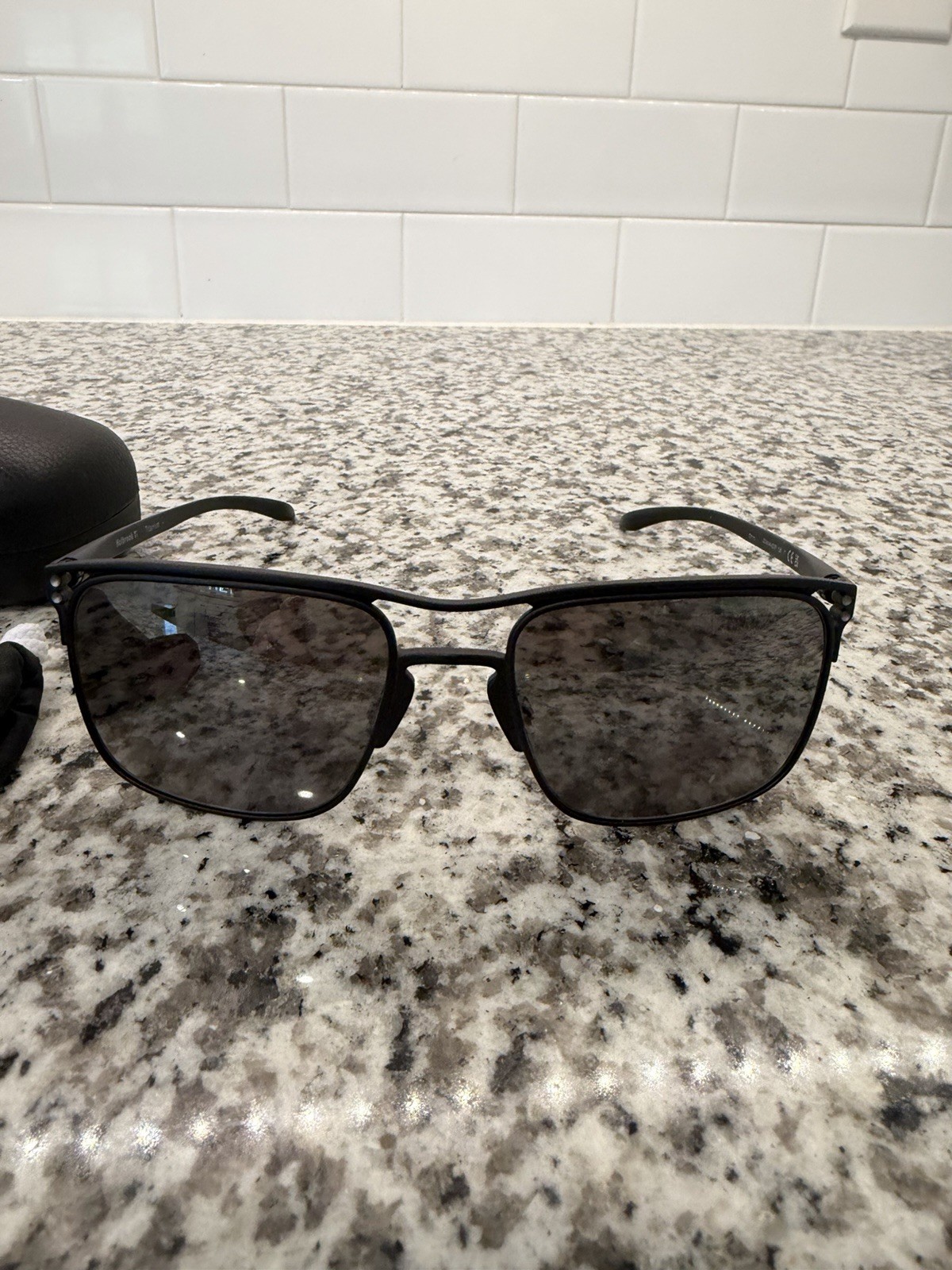 Oakley Holbrook Ti Titanium Matte Black Prizm Black Polarized OO6048-0257