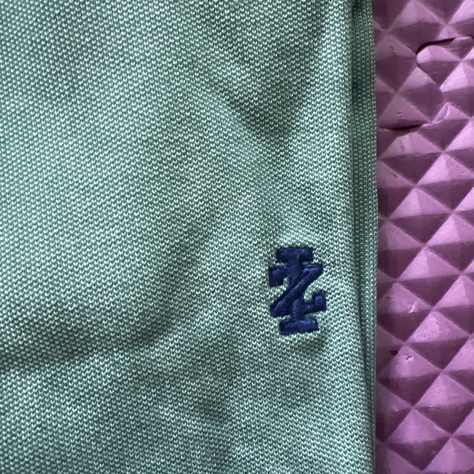 IZOD Men’s Natural Stretch Advantage Performance Polo Shirt Green Blue 2XL New