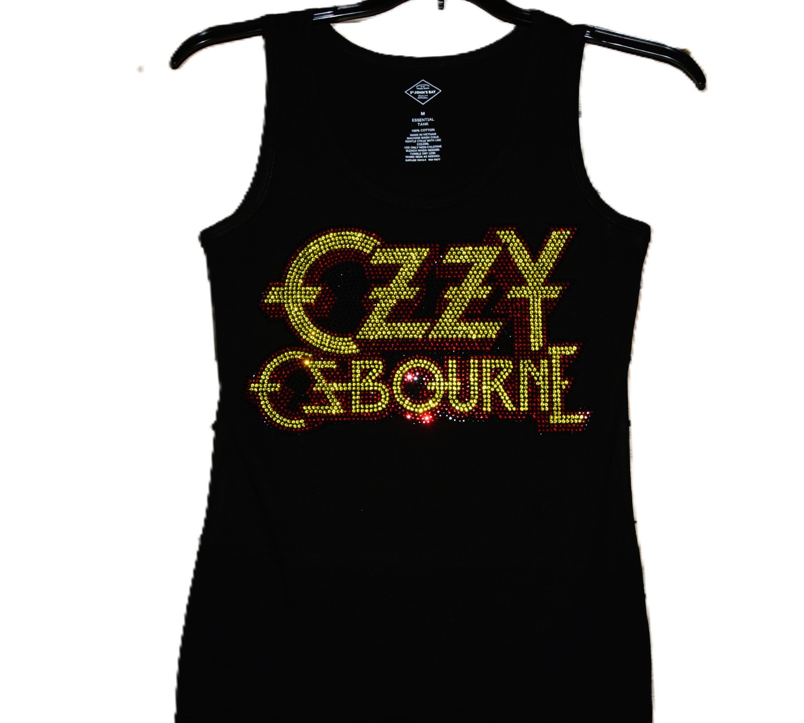 Ozzy Osbourne rhinestone bling shirt or tank XS S M L XL XXL 1X 2X 3X 4X 5X