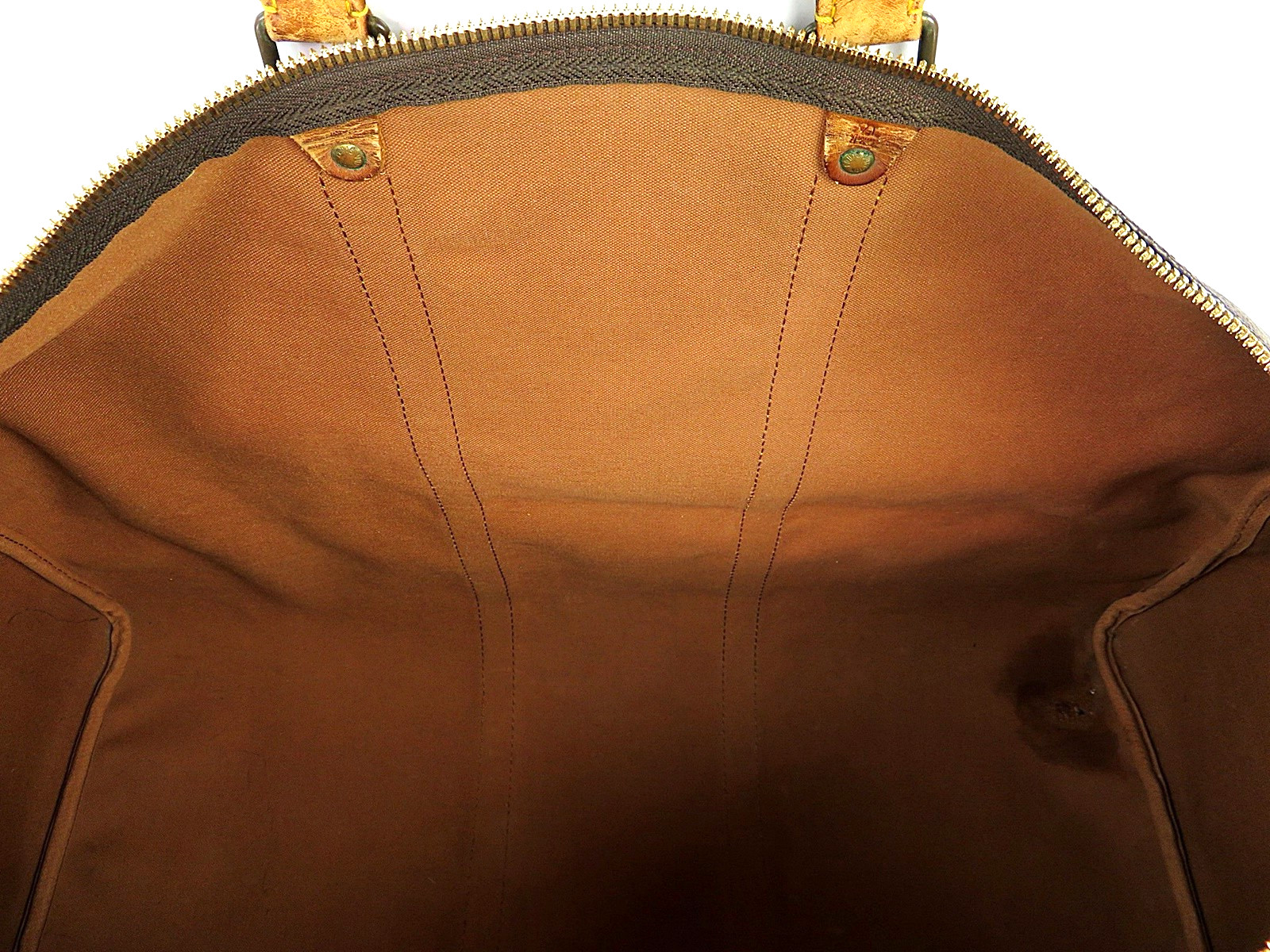 Authentic LOUIS VUITTON Keepall 55 Monogram Canvas Duffel Bag #64013