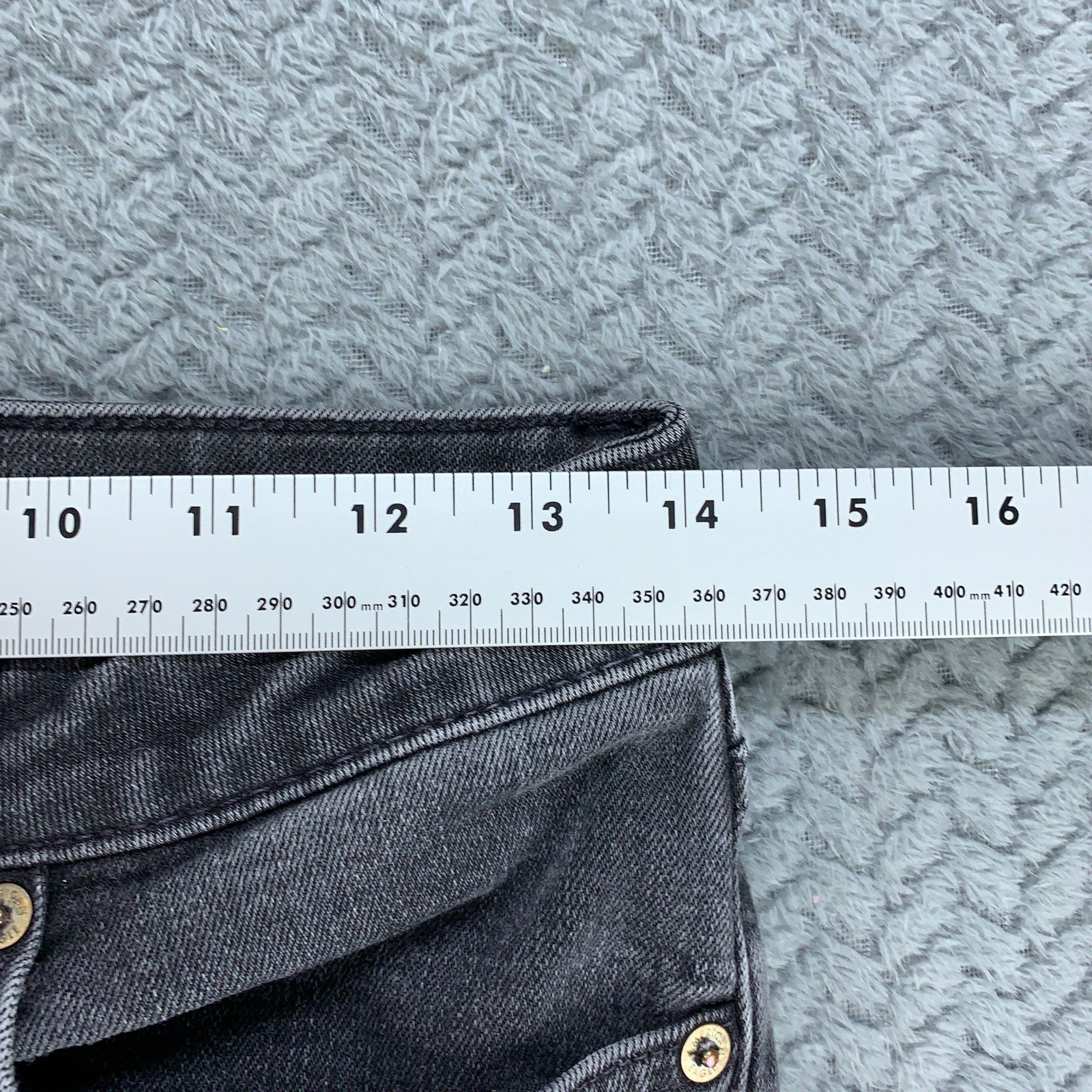 American Eagle Jeans Men’s 28×32 (Fits 28×30) Black Slim Straight Flex Stretch