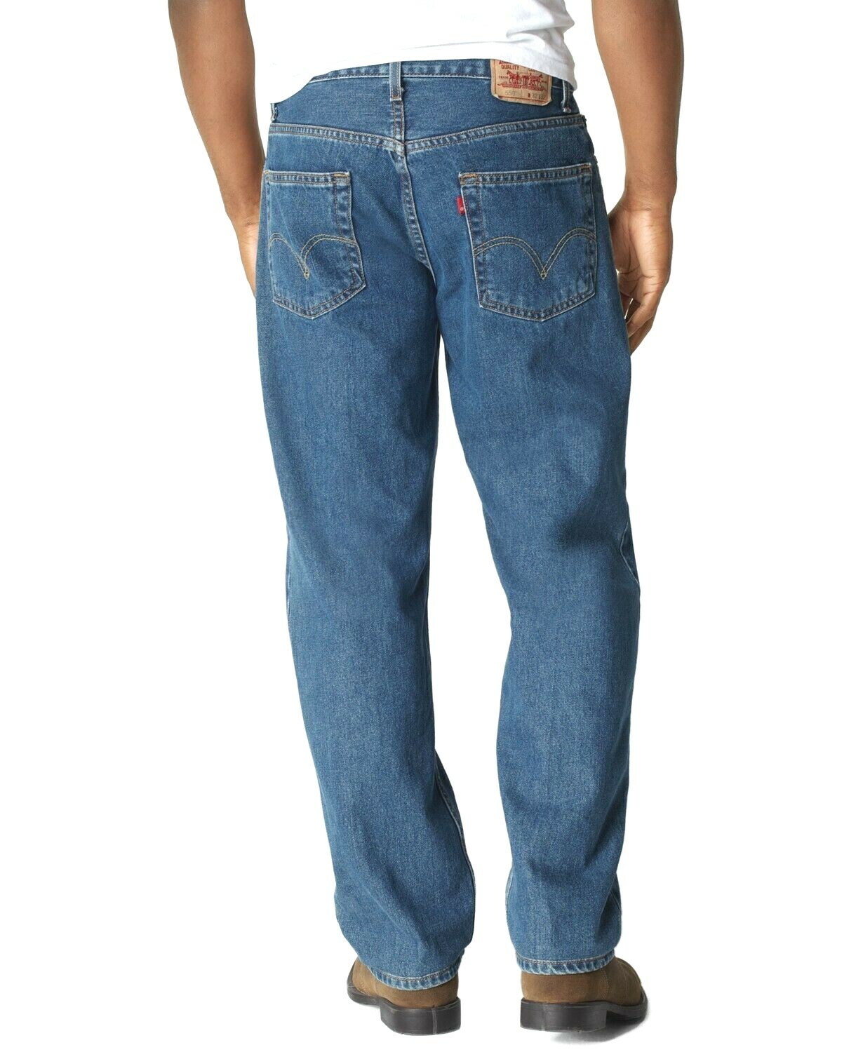 New LEVI’S 505 Regular Size 38 x 32 Medium Wash Room At Thigh Men Jeans MSRP $69