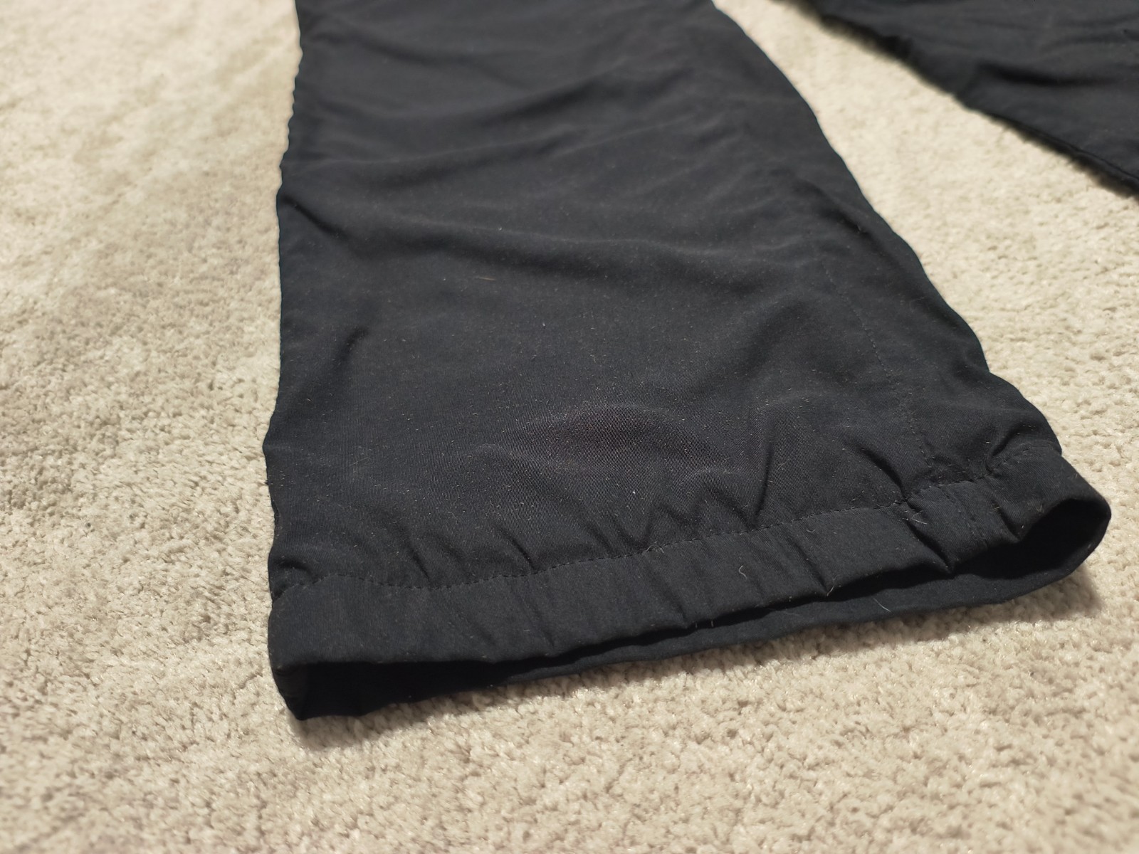 Eddie Bauer Men’s Tech Pant 34×30 Fleece Lined 2-Way Stretch Black