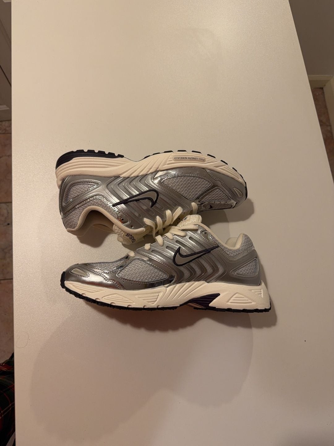 Nike Air Pegasus 2K5 Metallic Silver Size 13