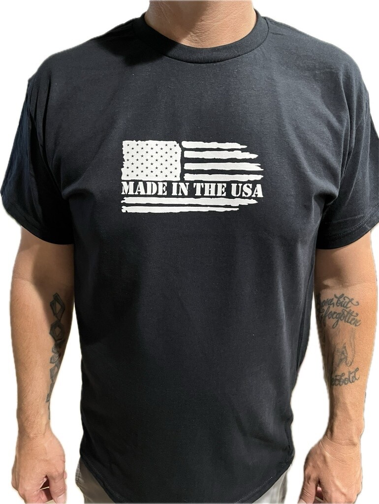 New without tags Made in the U.S.A. men’s t-shirt black size Medium