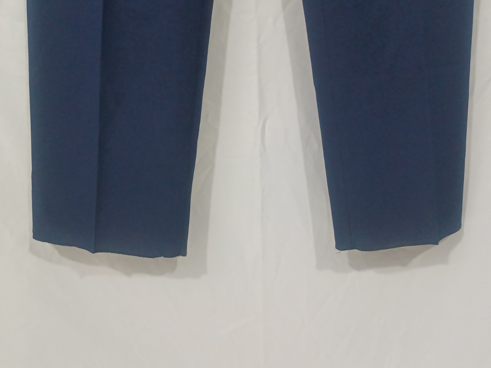 Fortino Landi Men’s Navy 2-Piece Suit Size 48L Pants 42W Unhemmed