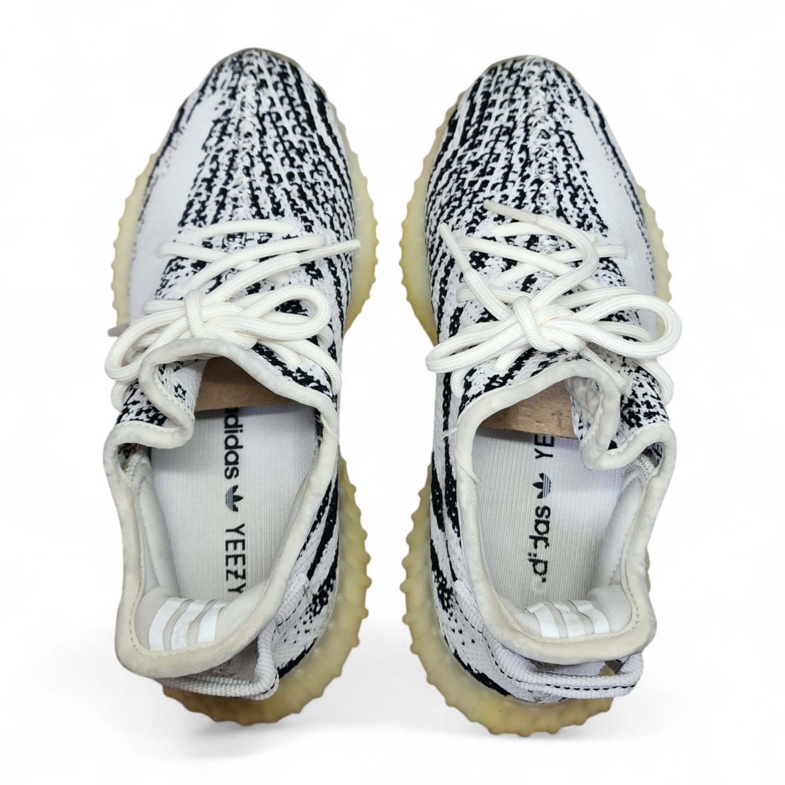 Adidas Yeezy Boost 350 V2 ‘Zebra’ Streetwear White Black Red CP9654 Men’s Size 6
