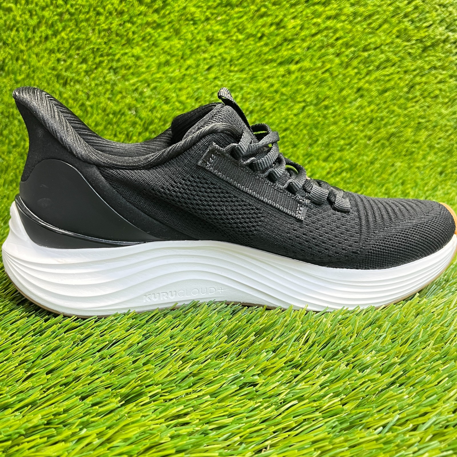 Kuru Atom 2 Womens Size 8.5D Black White Athletic Running Walking Shoes Sneakers