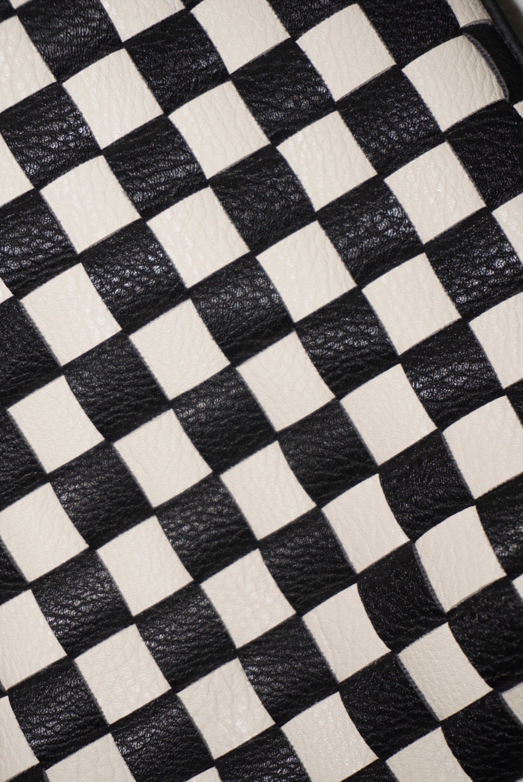 Universal Thread Checkered Crescent Shoulder Bag Y2K New Without Tags