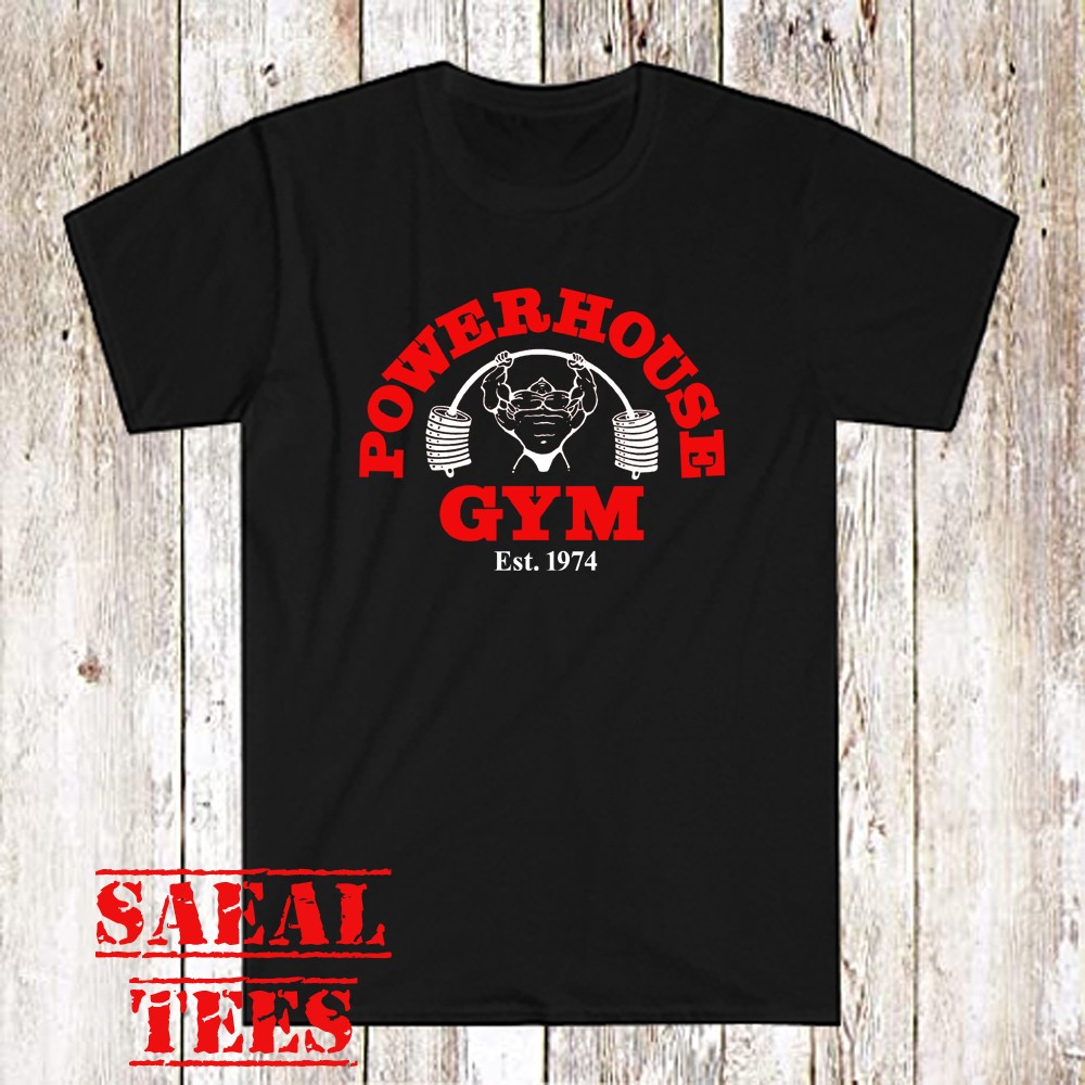 Powerhouse Gym Est. 1974 Men’s Black Size S-5XL