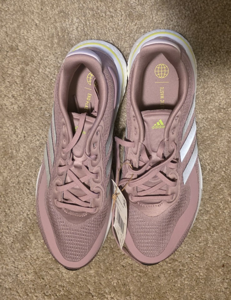 adidas Supernova W Magic Mauve/Solar Yellow Mesh Running Sneaker GX2970 2022