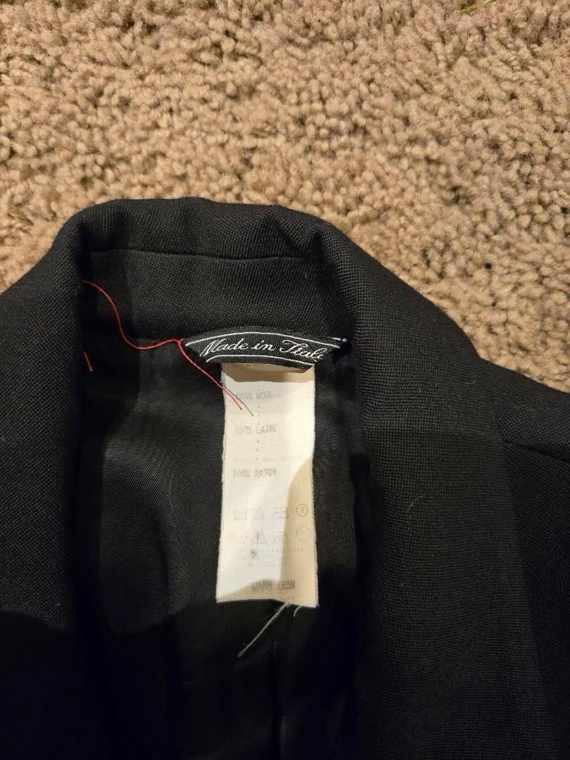 Gianni Versace made in Italy tailored jacket black Women