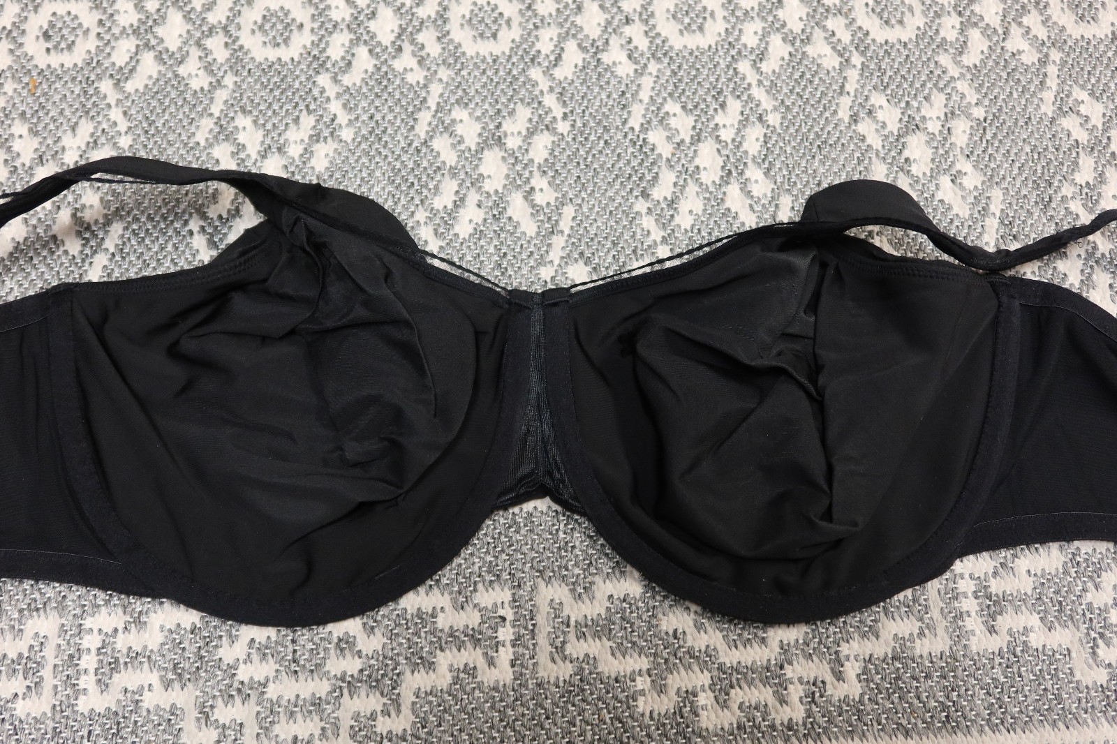 New Wacoal High Standards Underwire Bra – Size 42G – Black – # 855352
