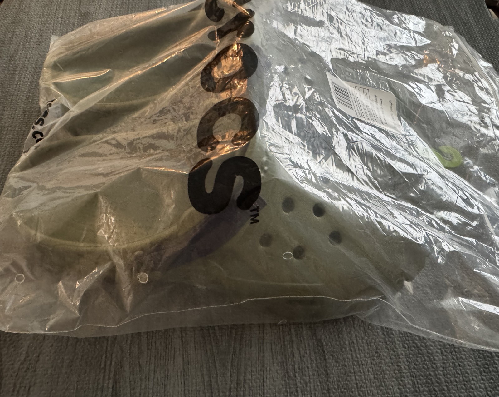 Crocs Men’s Offroad Sport Clogs Slip-on Sandals – US Size 13 | Army Green / Navy