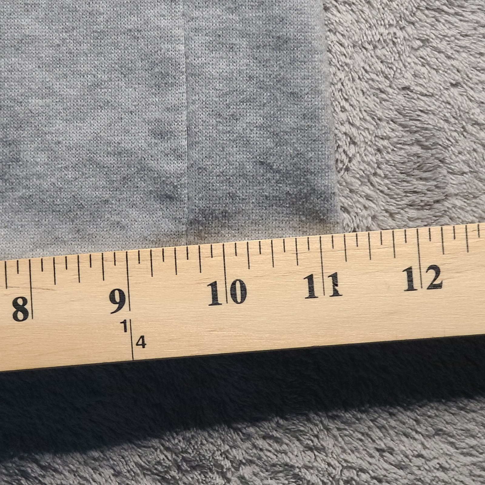 Womens L Gray Wide Leg Sweatpants Elastic Waist Loose Cozy Lounge Cargo Pants Ba