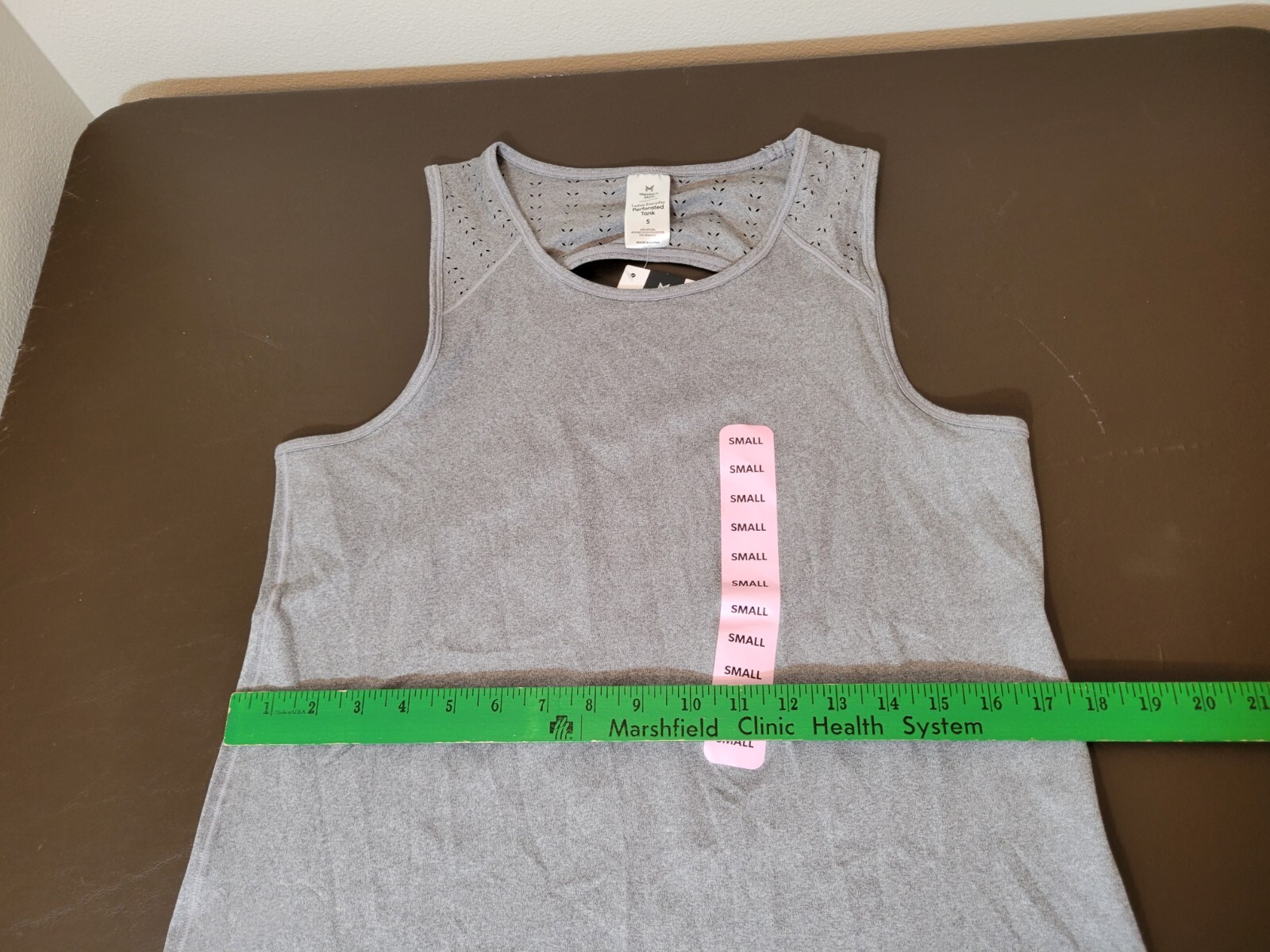 Member’s Mark Ladies Small Everyday Curved Hem Perforated Active Tank S Nwt Gym