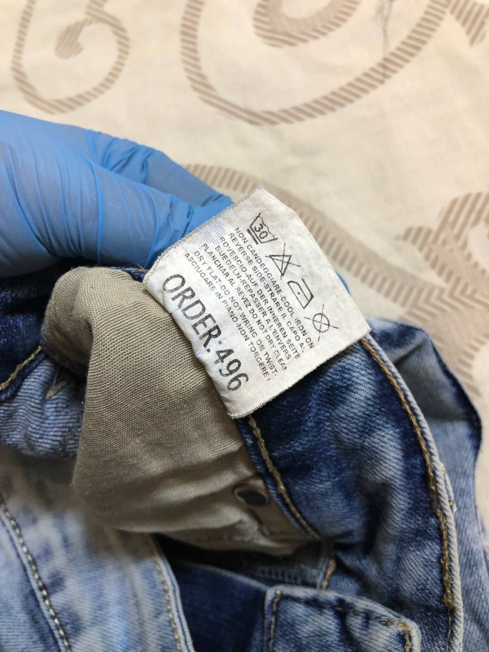 Philipp Plein Jeans 27 Straight Cut Distressed Ripped