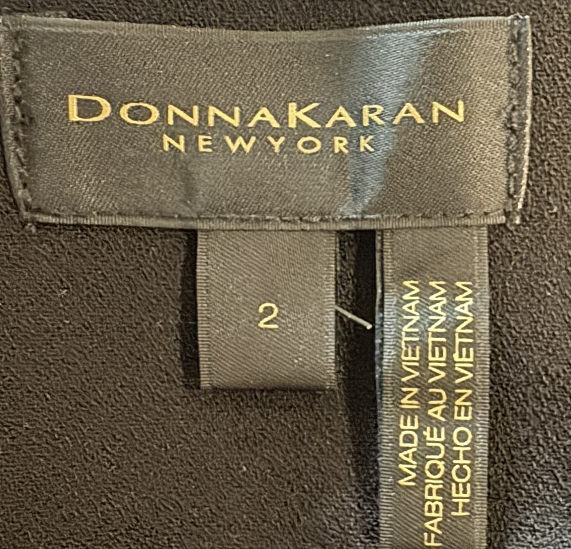 Donna Karan New York Belted Stretch Sheath Dress-Size 2 (FLK#1153 B)