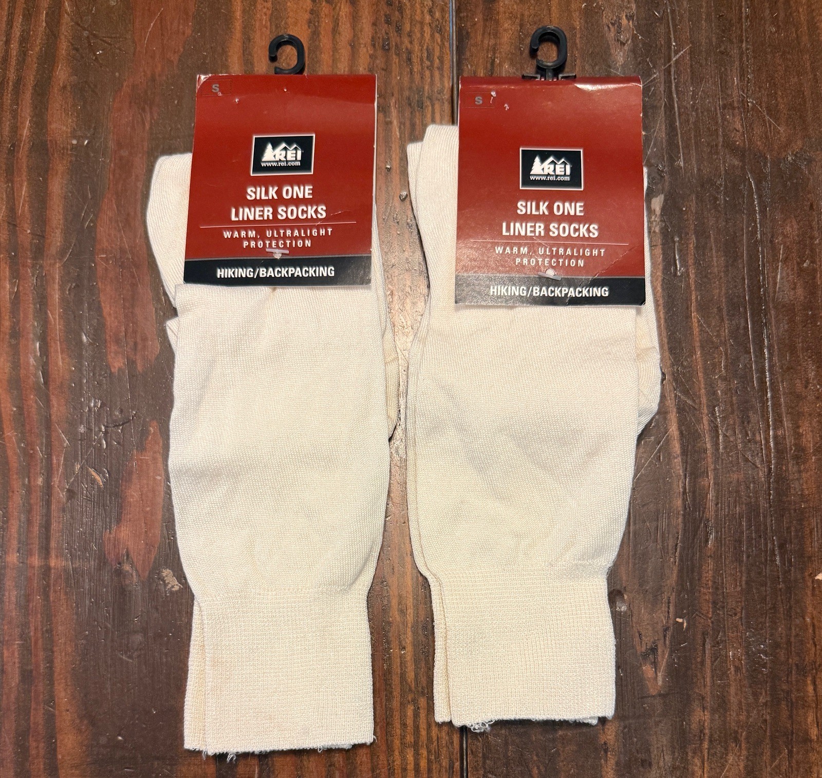 NEW REI Silk One Liner Socks SMALL Womens Hiking Backpacking NWT