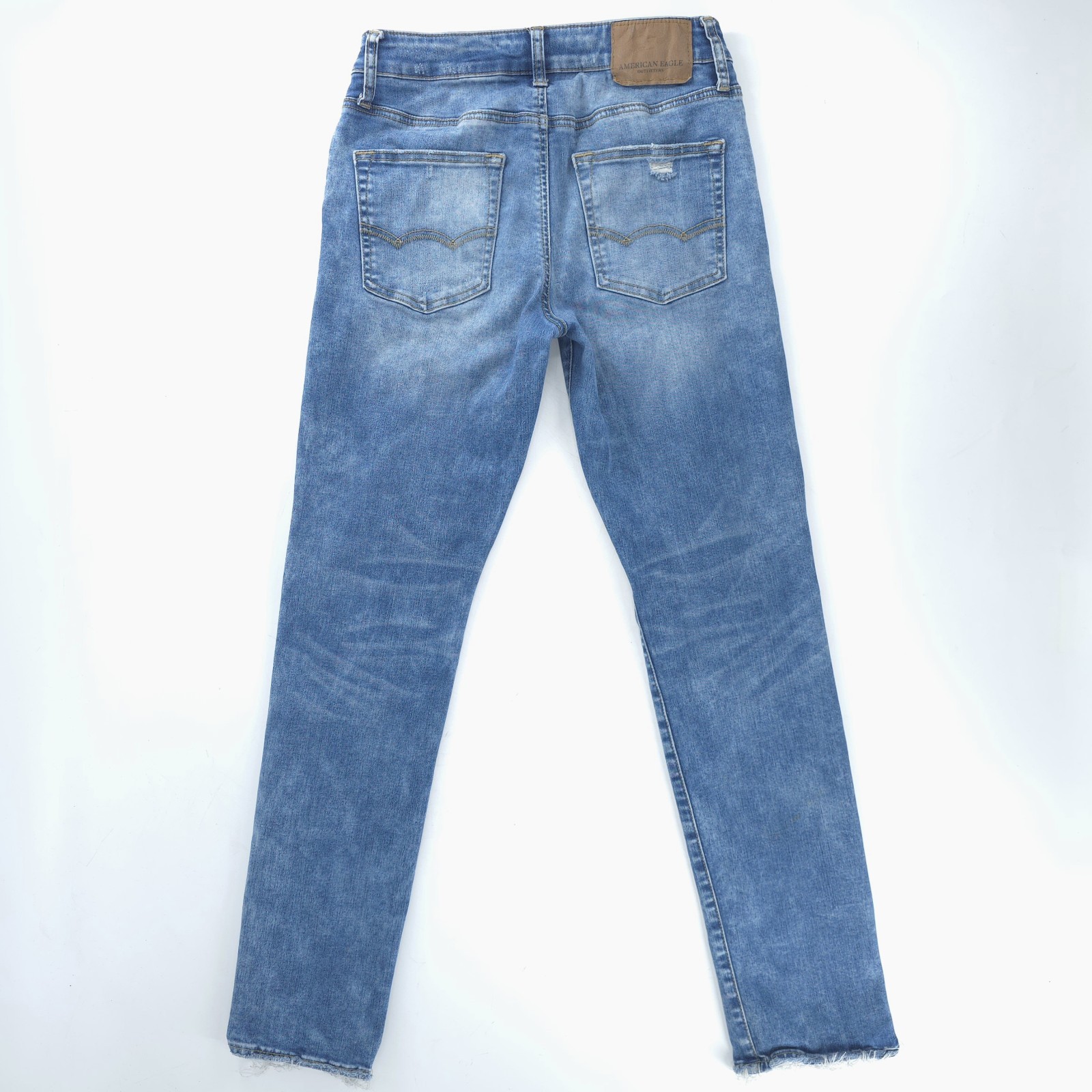 American Eagle Jeans Slim Mens 28×30 Distressed Indie Sleaze Hipster Soft Grunge