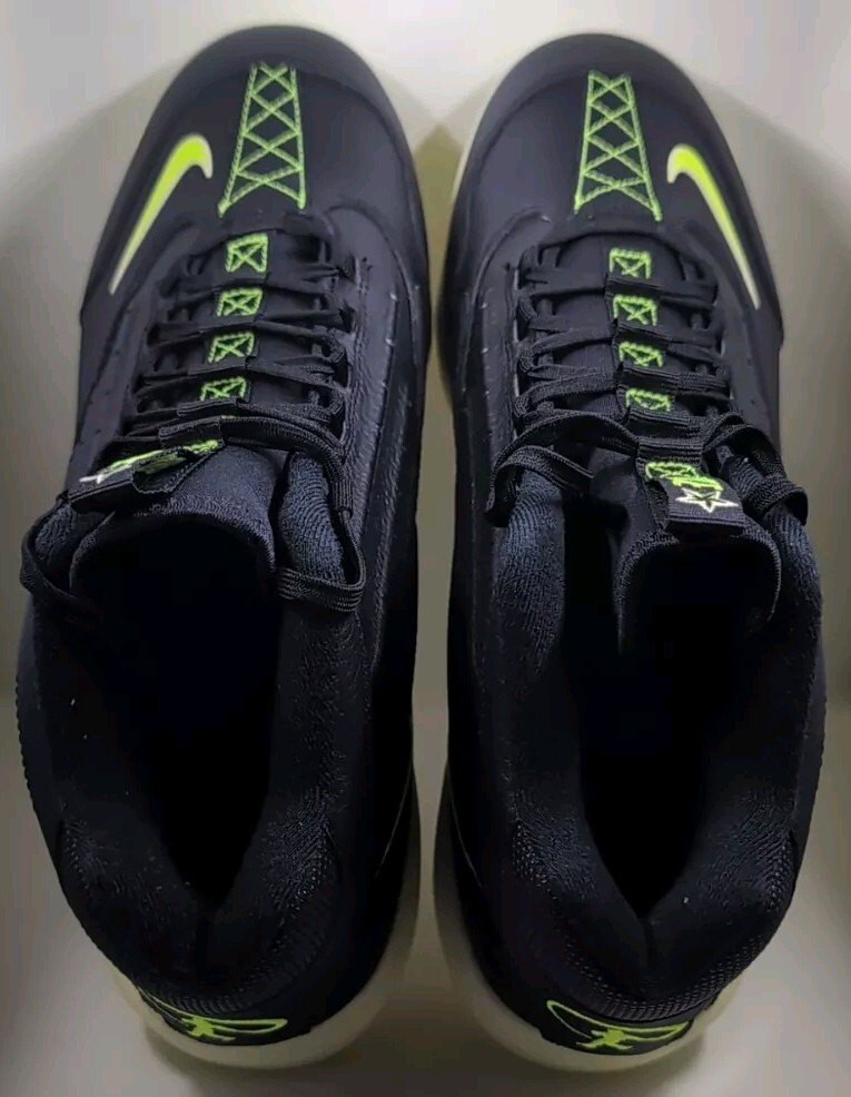 Nike Baseball Cleats Griffey 2 MCS Black Volt HF1579-001 Mens Sz 13 Brand New