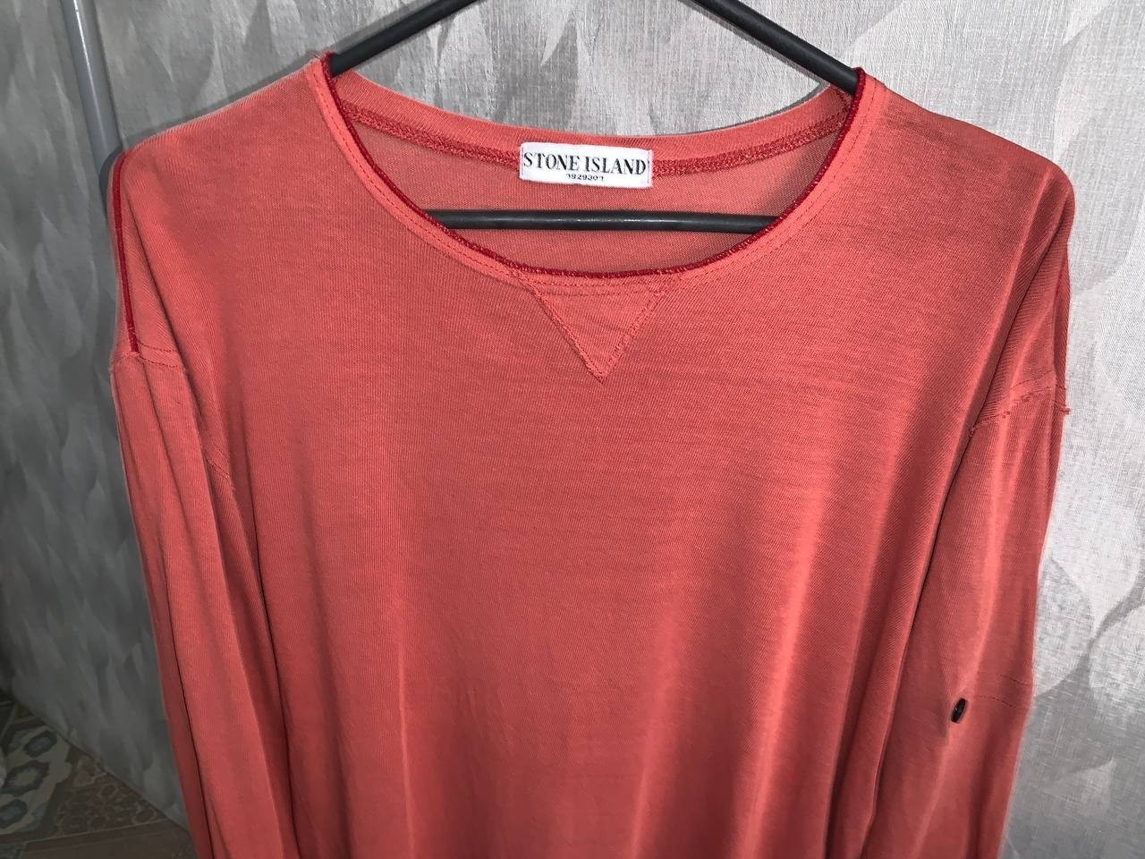 Stone Island terracotta longsleeve