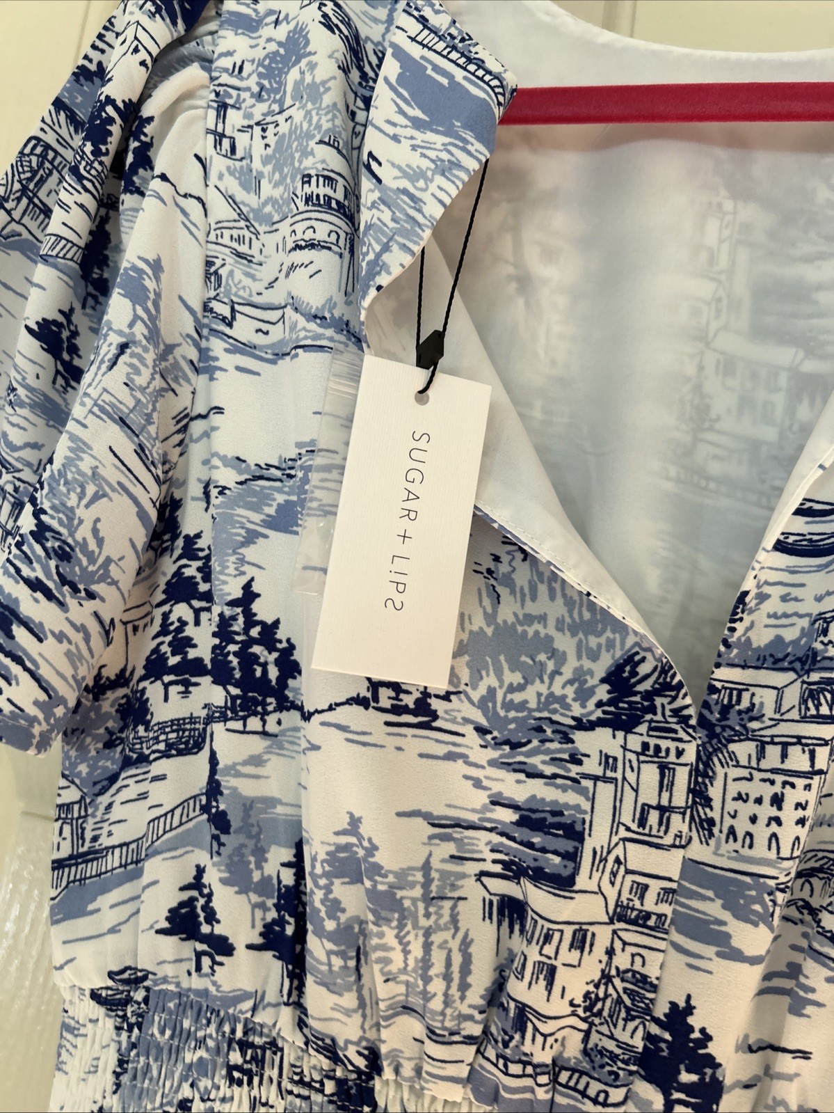 NWT Sugar lips Toile Dress Size M