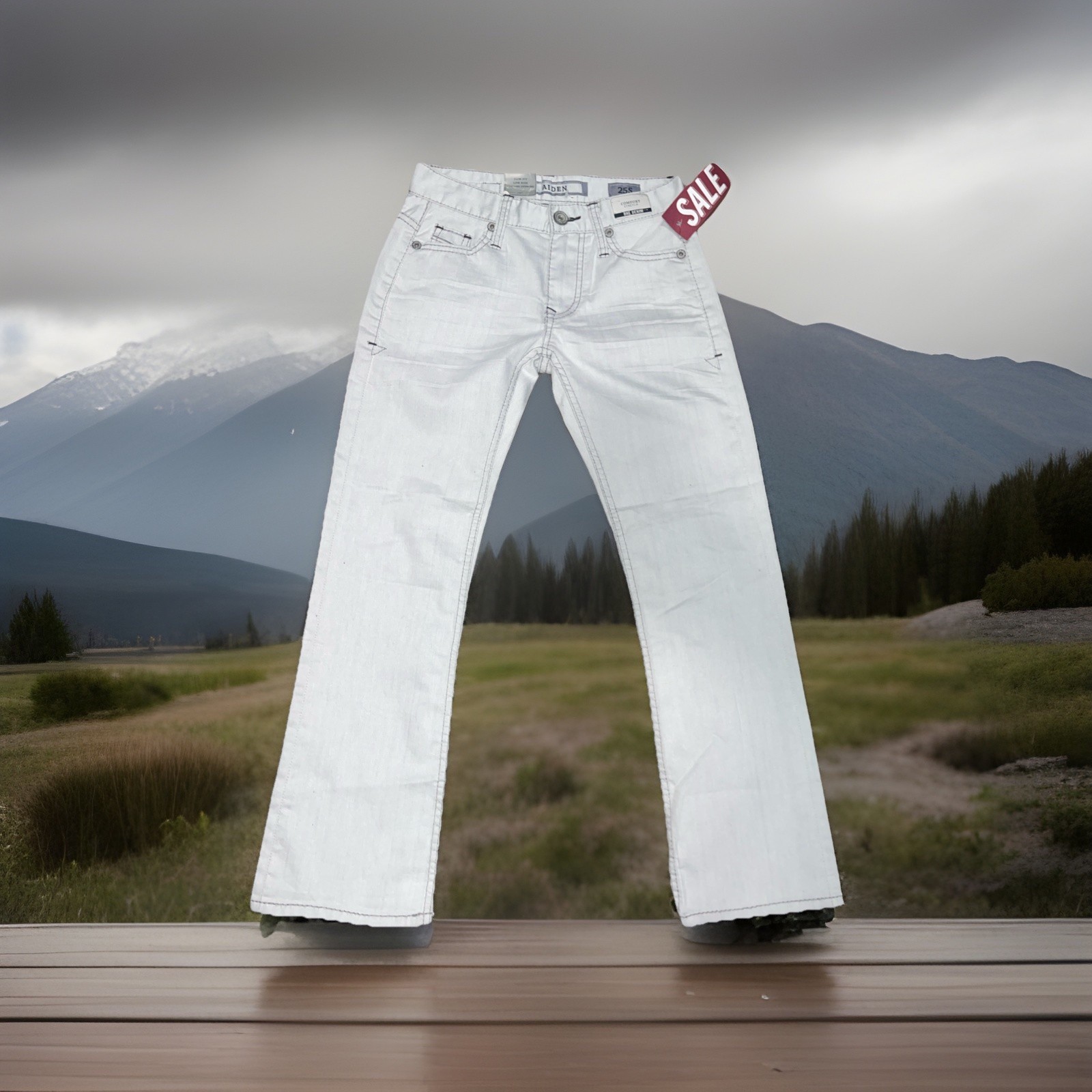 BKE Aiden Bootleg Jeans Boy 25S Low Rise Cowboy Western