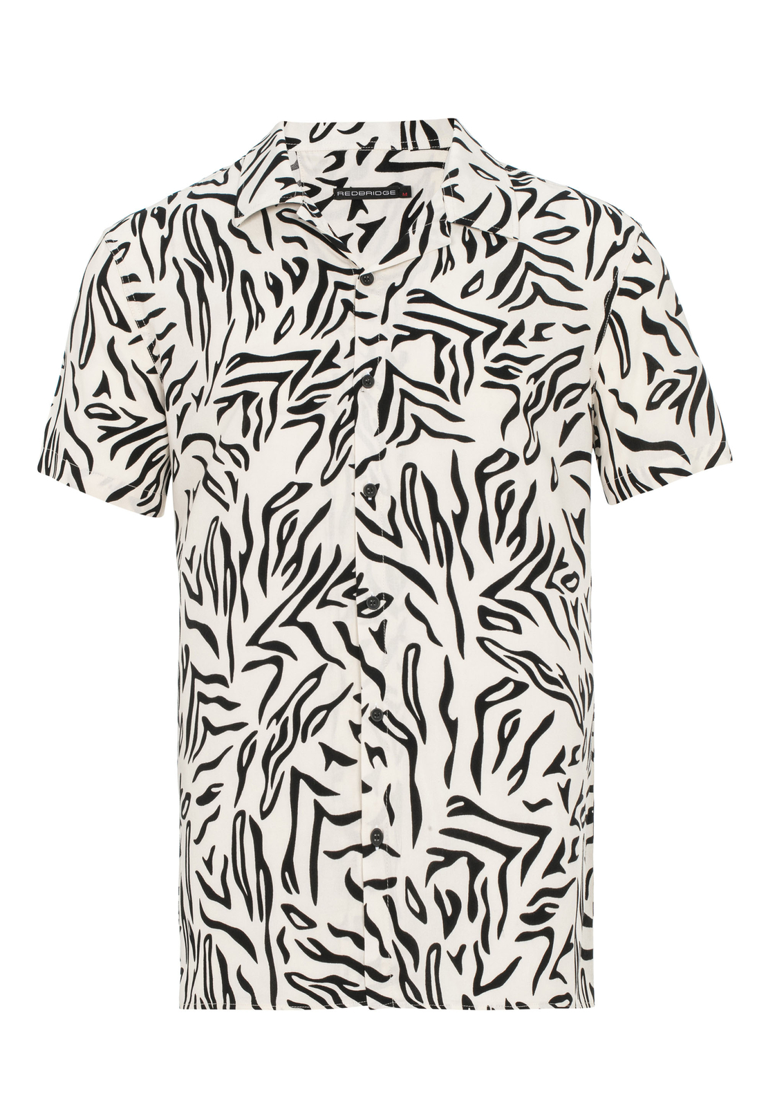 Redbridge Herren Hemd kurzarm Hawaii Hemden Sommer Freizeithemd Reguar Fit