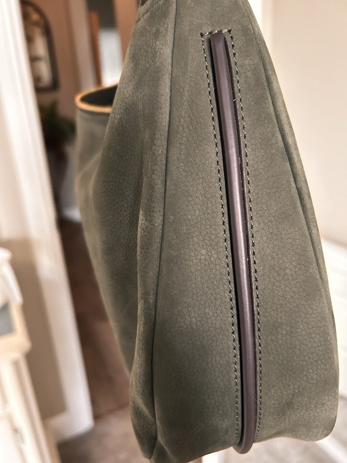 MICHAEL Michael Nolita Medium Nubuck Shoulder Bag