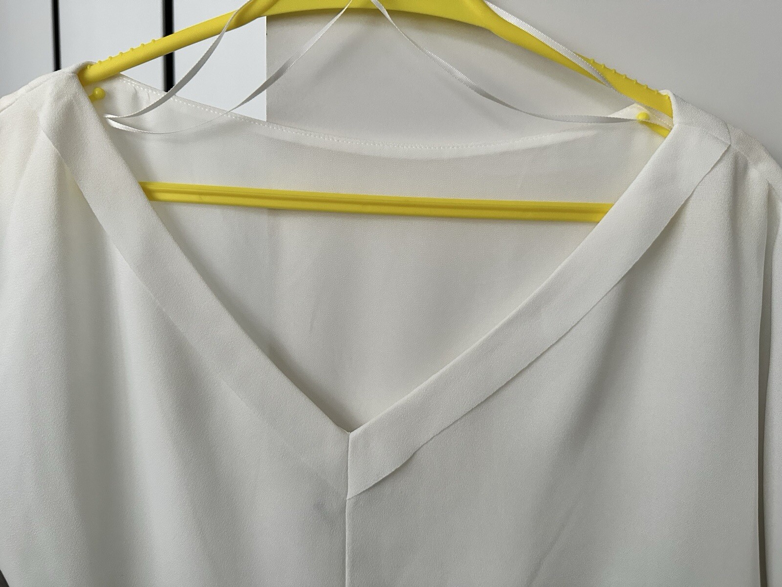 Reiss Sanna Off White Asymmetrical Blouse Size 10 UK NEW With TAGS RRP £95