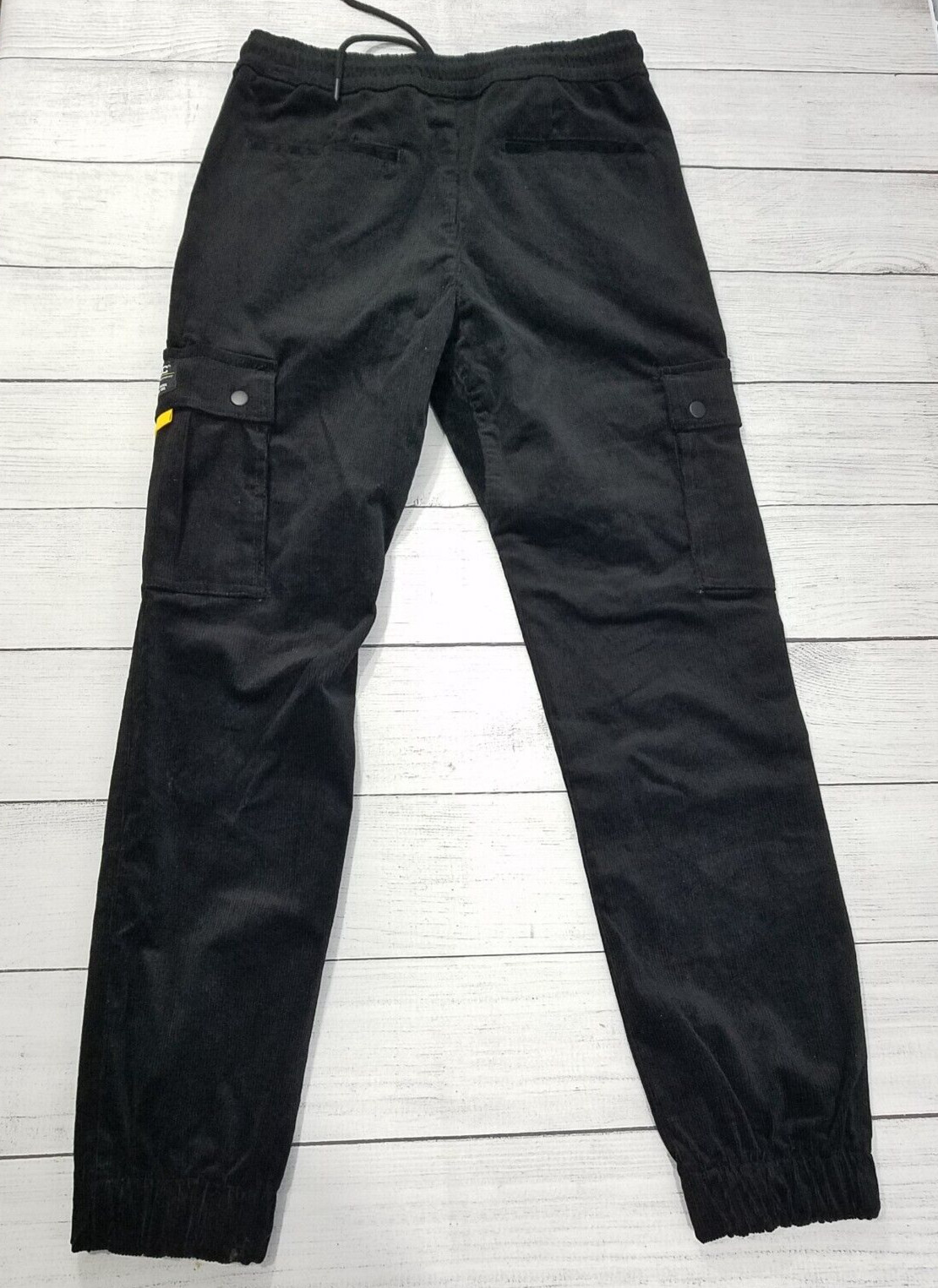 WESC Slim Utility Corduroy Cargo Jogger Pants Mens Medium Womens Large Unisex