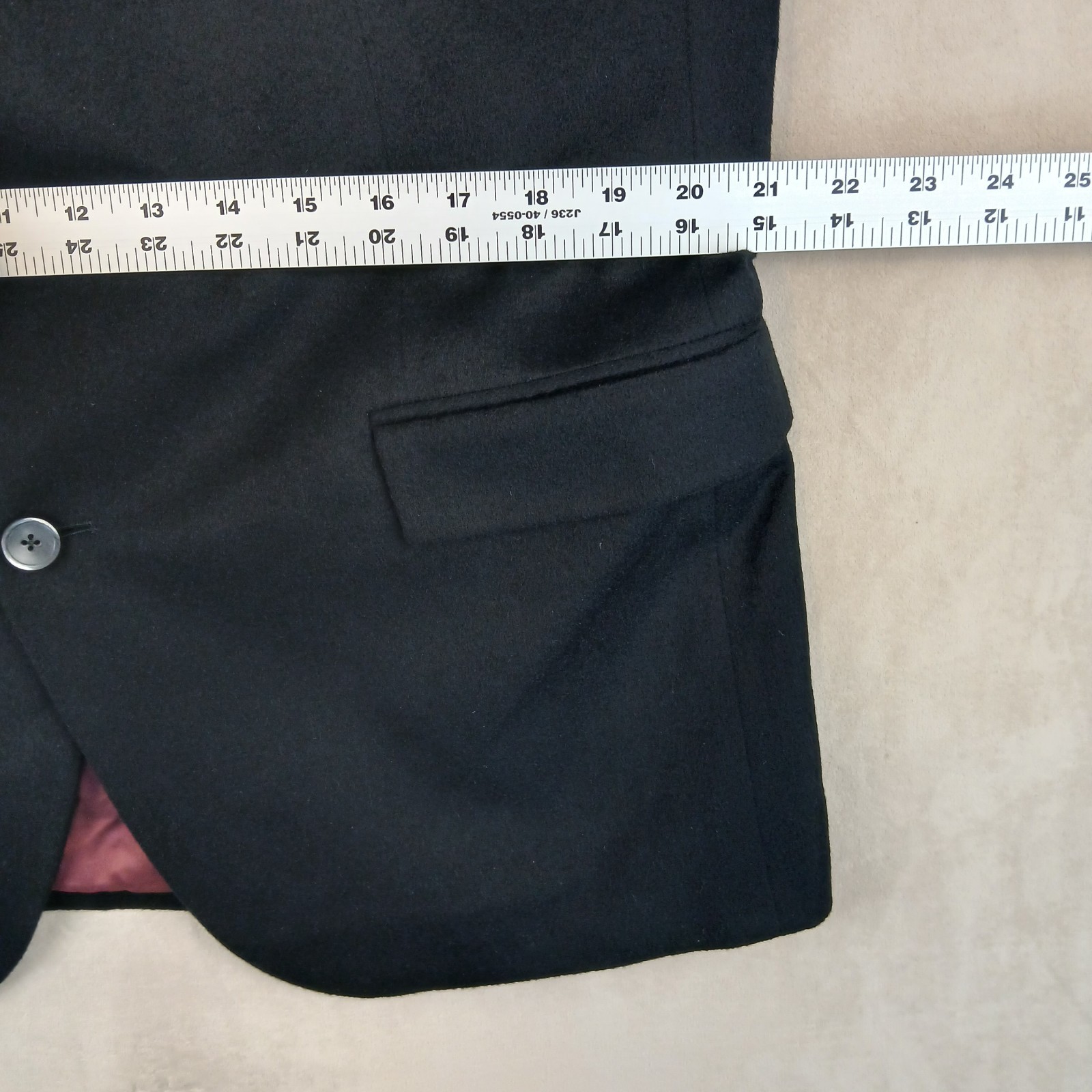 Saks Fifth Lanificio Cerruti 46R Mens Blazer Jacket Cashmere 21×29 **FITS 42R **
