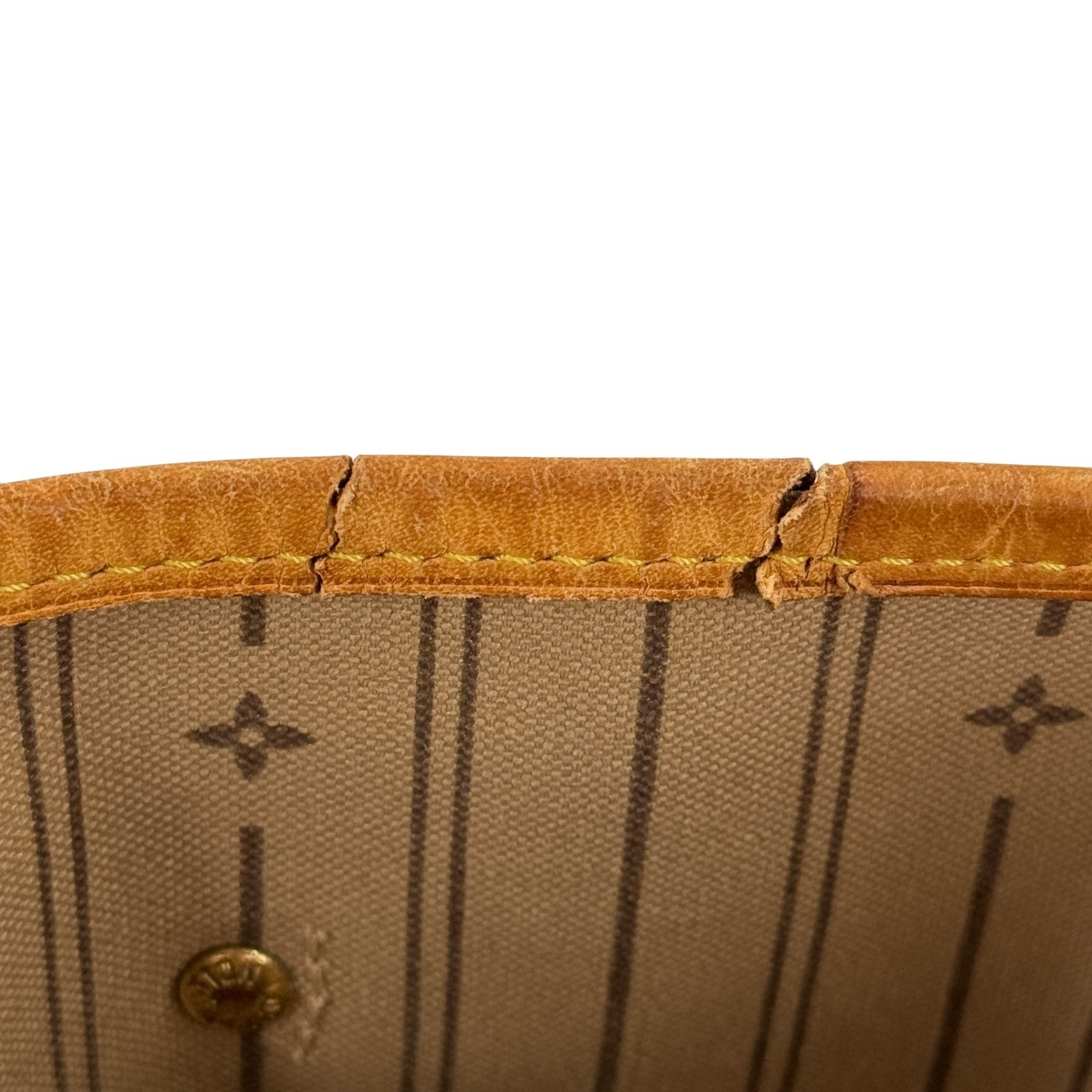 LOUIS VUITTON Neverfull MM Monogram Canvas Brown Women Shoulder Tote Bag M40156