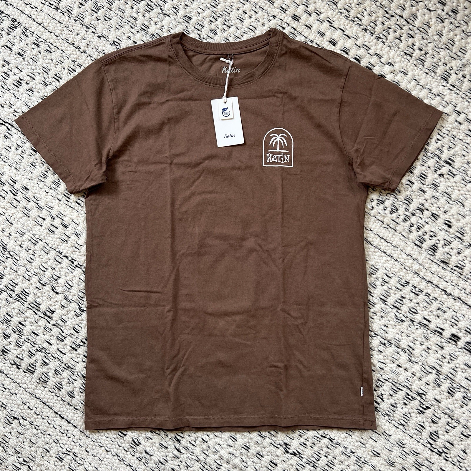 Huckberry Katin 100% Organic Cotton Double Sided Men’s M T-shirt NWT Surf Beach