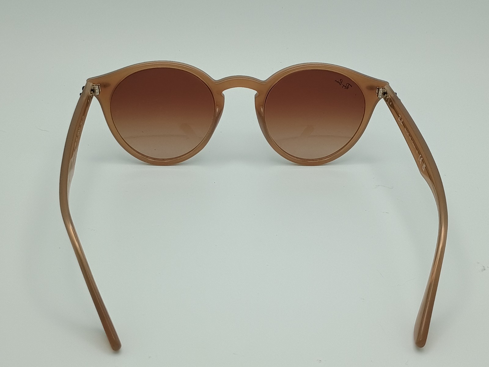 Ray-Ban RB2180 6166/13 Light Brown Round Sunglasses 49-21-145 Brown Gradient