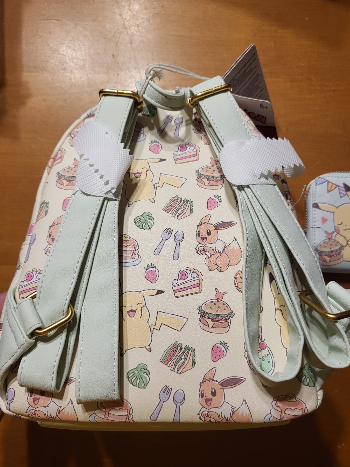 Pokemon Loungefly Pikachu Eevee Cafe Food Mini Backpack Bookbag