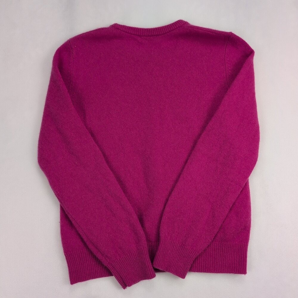 Babaton Cashmere Crewneck Sweater L – Fuchsia