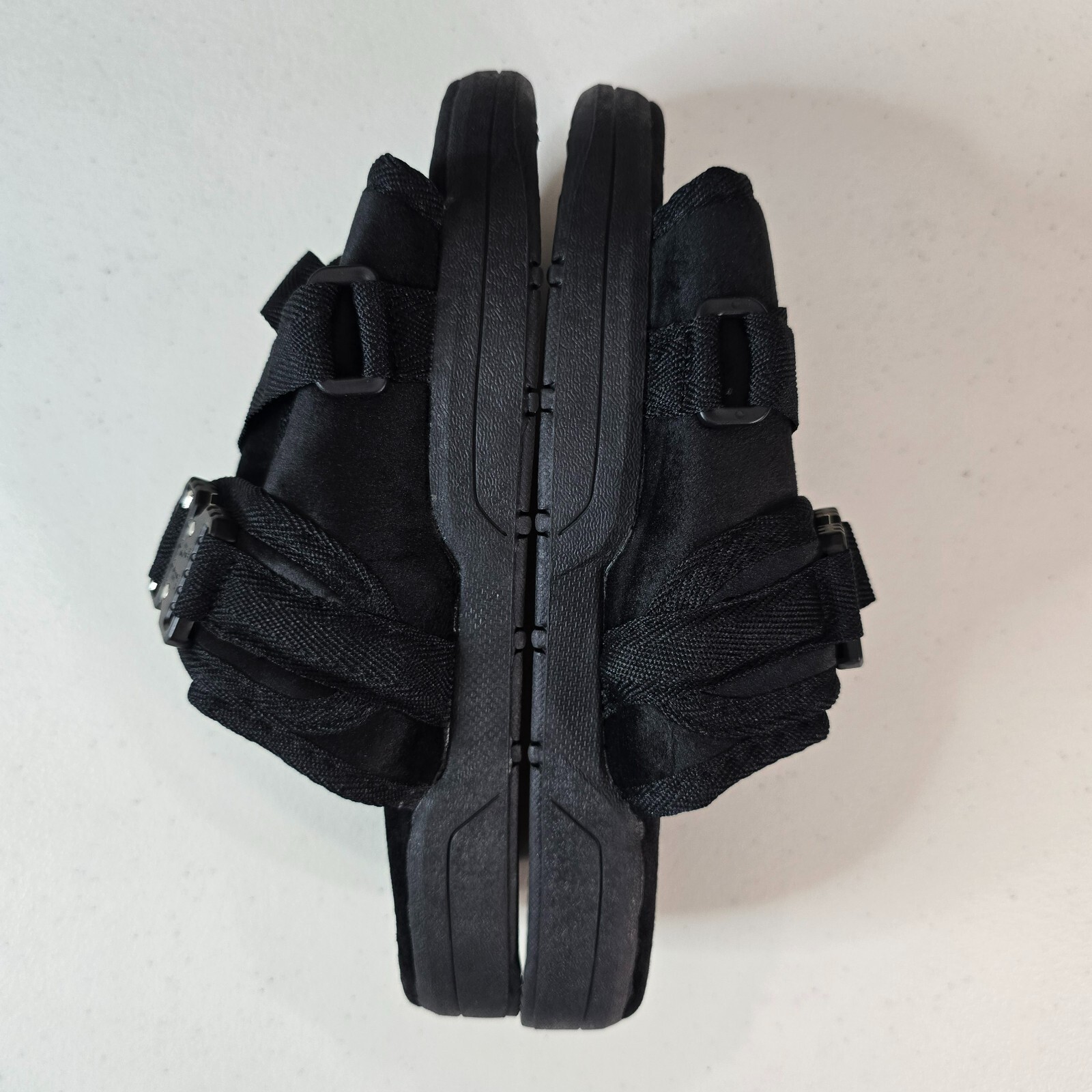 DRACO Slides Size 7-8 7.5 Men’s Phantom Black Remastered Slide Sandals Shoes NEW