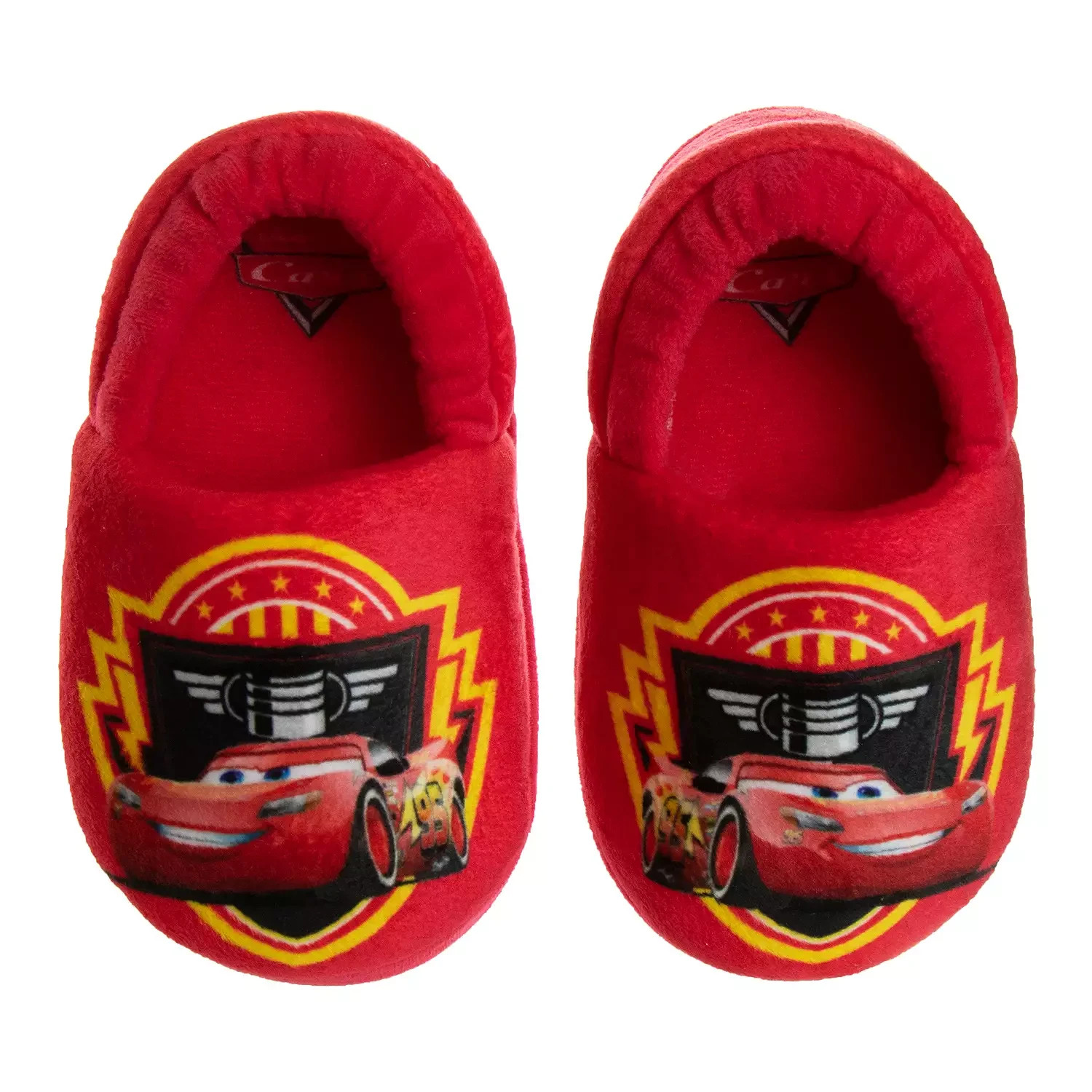 Disney / Pixar’s Cars Lightning McQueen Toddler Boys Slippers 5/6 7/8 9/10 11/12
