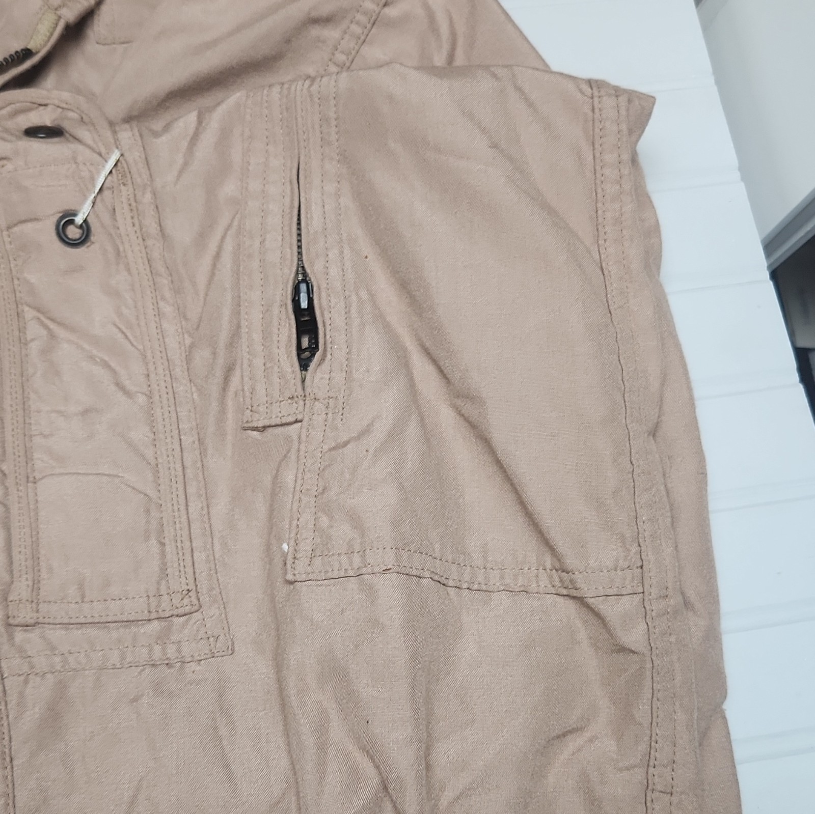 DJ Manufacturing Corp. Fire-Resistant CWU 27/P Flight Suit Coveralls Tan 40L
