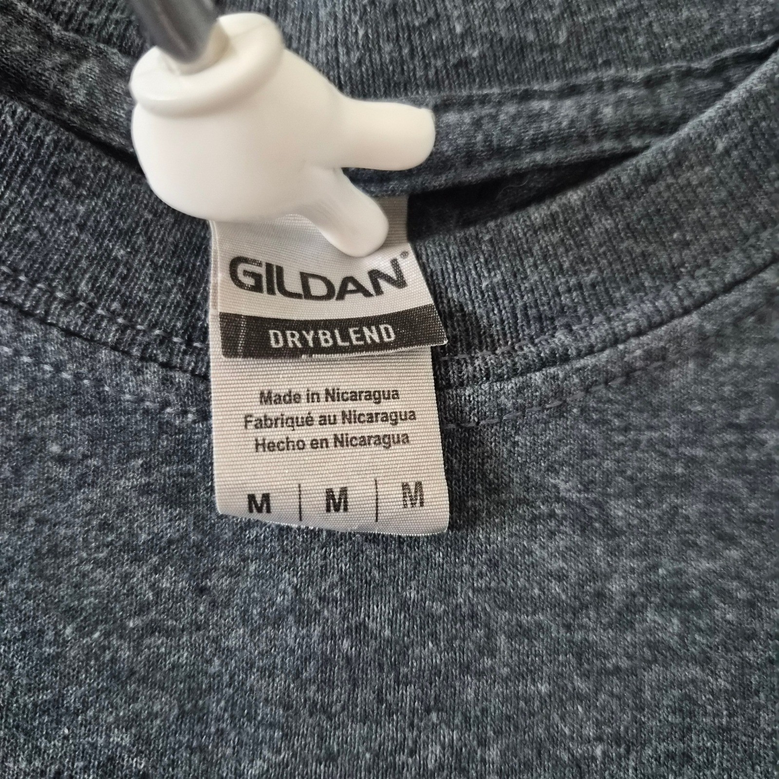 Gildan DryBlend WJMS Motivator Believer Innovator Educator T-Shirt Grey Mens M
