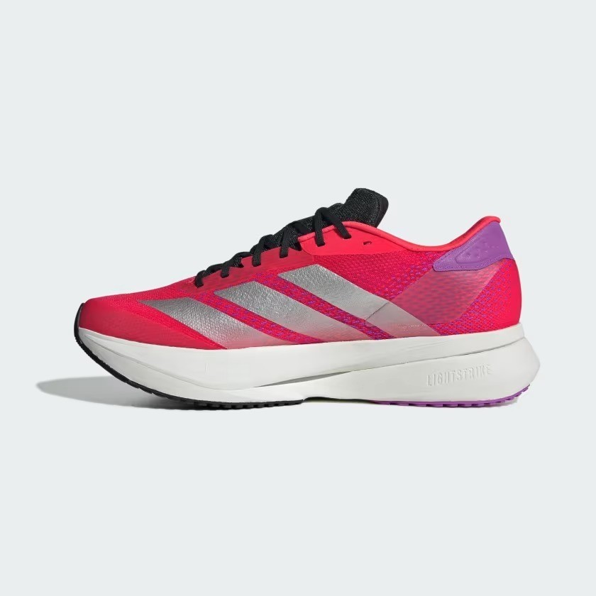 adidas Adizero SL 2 JQ0353 Lucid Red / Silver Metallic / Purple Burst Men’s Size