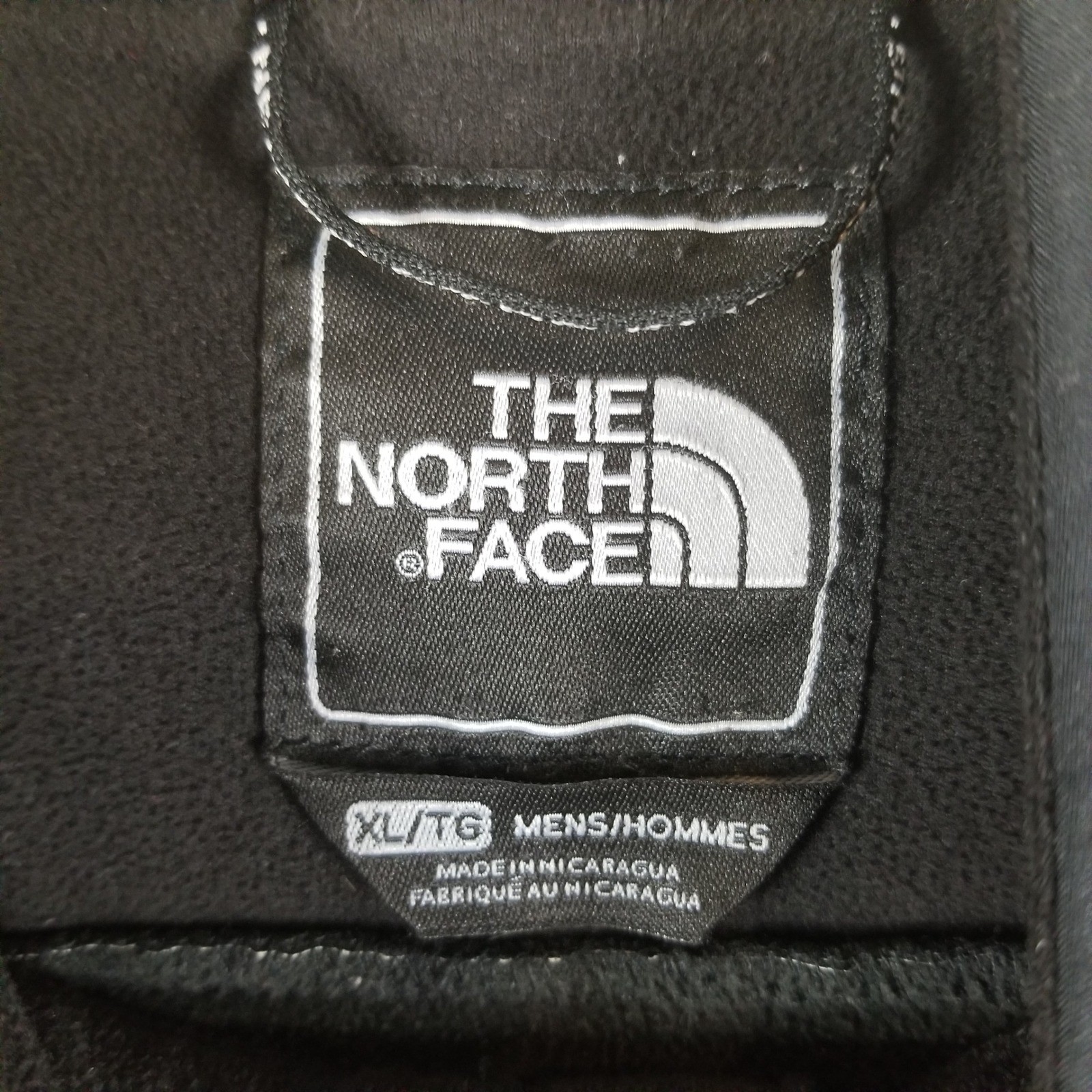 The North Face Softshell Jacket Mens XL Black Full Zip Apex Bionic Coat