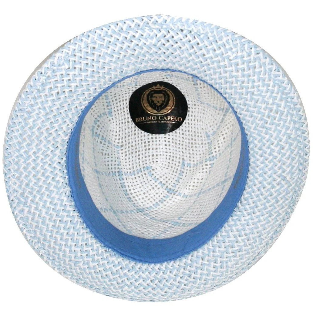 Enrico Straw Fedora by Bruno Capelo
