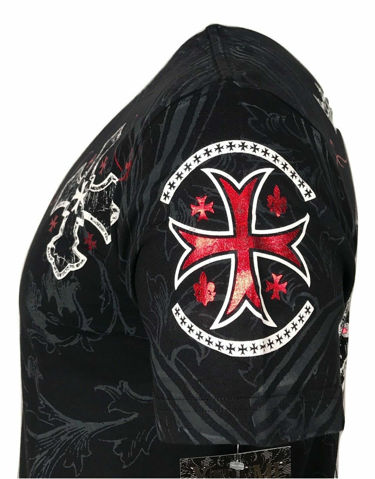XTREME COUTURE by AFFLICTION Men’s T-Shirt GLORIOUS Tattoo Biker S-5X