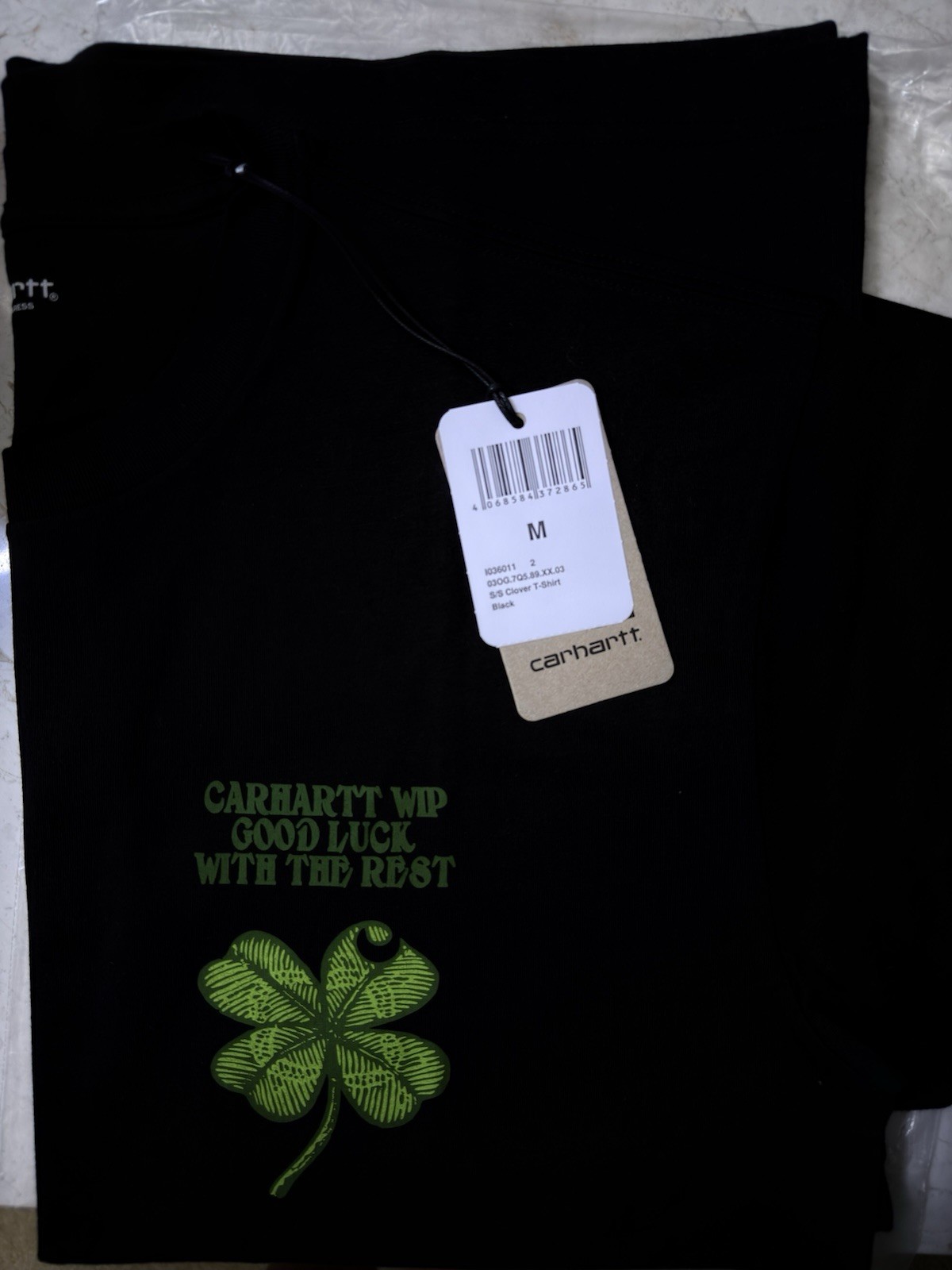 Brand New Carhartt WIP S/S Clover T Shirt Black Men’s Medium